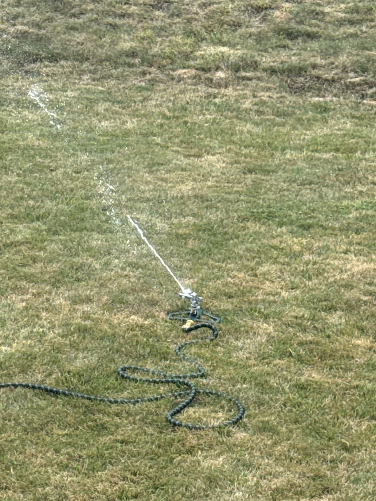 STYDDI Heavy Duty Impact Sprinkler with Metal Base, Adjustable Circular Impulse Lawn Sprinkler for Medium to Large Lawn, Yard and Areas, Water Coverage up to 5,800 Sq. Ft customer photo 2