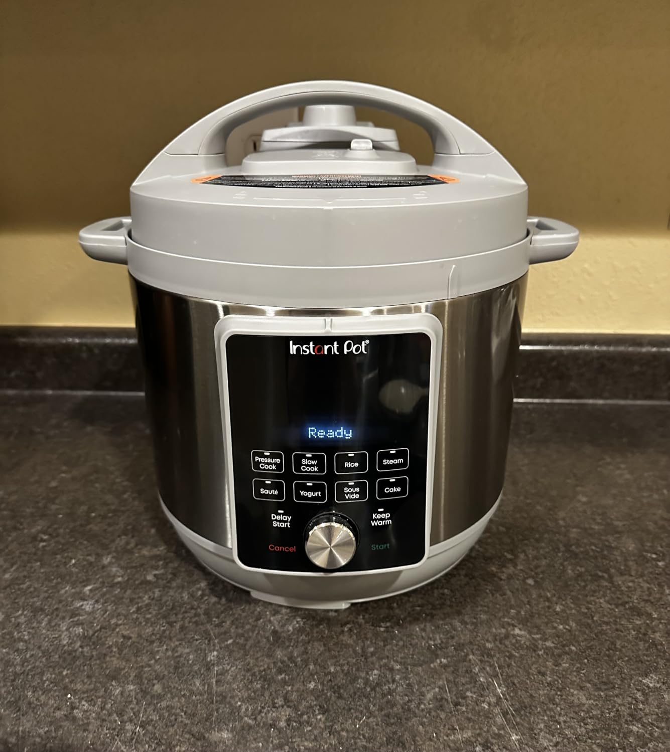 Instant Pot, 8-Quart Whisper Quiet 9-in-1 Electric Pressure Cooker, Slow Rice Cooker, Steamer, Sauté, Yogurt Maker, Warmer & Sterilizer, App With Over 800 Recipes, Stainless Steel, Duo Plus Customer Review Instant Pot, 8-Quart Whisper Quiet 9-in-1 Electric Pressure Cooker, Slow Rice Cooker, Steamer, Sauté, Yogurt Maker, Warmer & Sterilizer, App With Over 800 Recipes, Stainless Steel, Duo Plus - Customer Photo 1