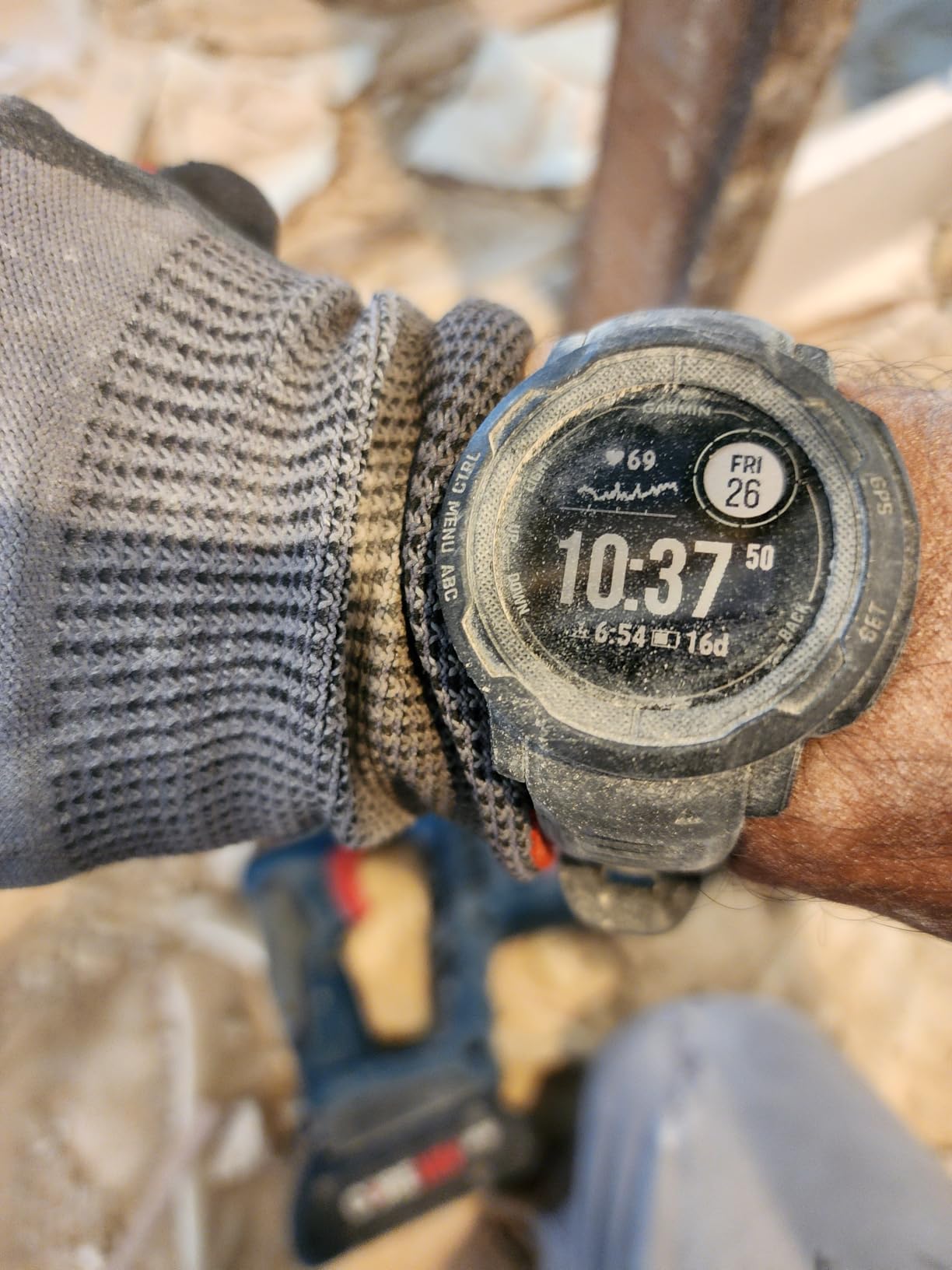 Garmin Instinct 2 Solar, Smaller-Sized Rugged Outdoor Watch with GPS, with Solar Charging Capabilities, Built for All Elements, Multi-GNSS Support, Tracback Routing and More, Graphite Customer Review Garmin Instinct 2 Solar, Smaller-Sized Rugged Outdoor Watch with GPS, with Solar Charging Capabilities, Built for All Elements, Multi-GNSS Support, Tracback Routing and More, Graphite - Customer Photo 1