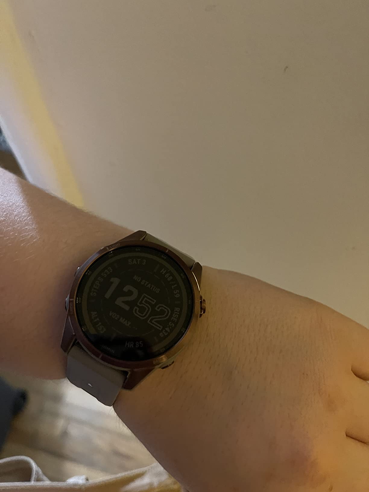 Garmin Fenix 7X Sapphire Solar, Larger Sized Adventure smartwatch, with Solar Charging Capabilities, Rugged Outdoor Watch with GPS, Touchscreen, Wellness Features, Black DLC Titanium with Black Band - Customer Photo 4