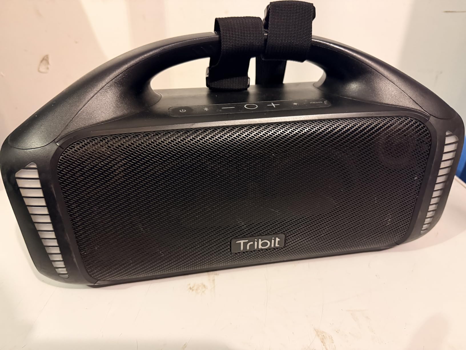 Tribit StormBox Blast Portable Bluetooth Speaker, (140W Peak) 90W Loud Stereo Sound with 30H Playtime, IPX7 Waterproof, LED Light, Wireless, XBass, BT5.3, TWS, Custom EQ, Party/Outdoor/Camping/Beach - Customer Photo 1