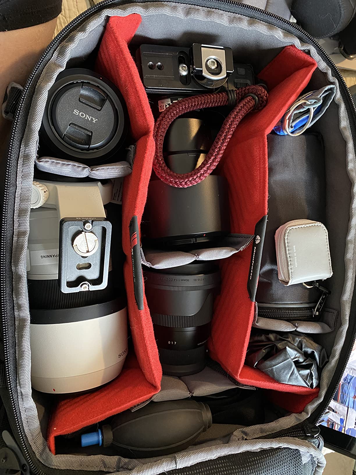 Manfrotto Advanced Gear III Backpack for Camera and Laptop Customer Review Manfrotto Advanced Gear III Backpack for Camera and Laptop - Customer Photo 1