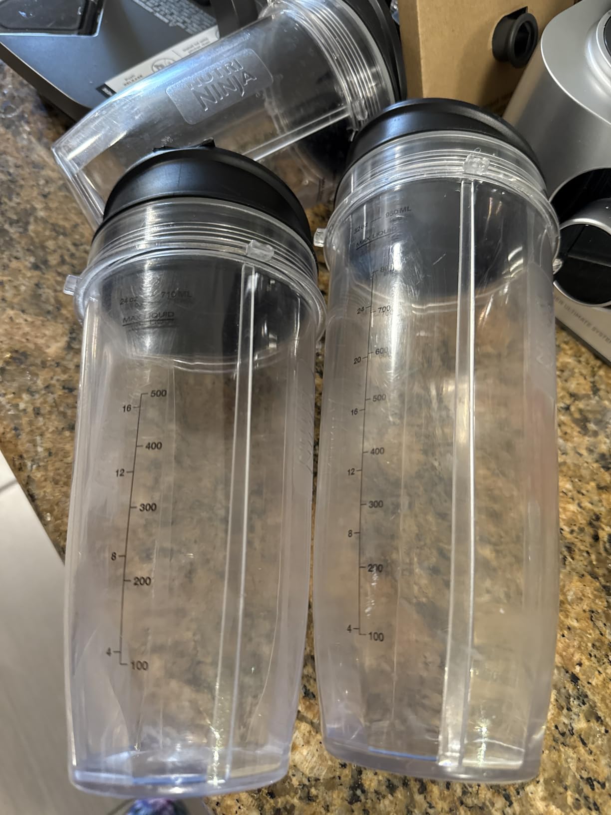 Ninja SS151 TWISTi Blender DUO, High-Speed 1600 WP Smoothie Maker & Nutrient Extractor, 5 Functions Smoothie, Spreads & More, smartTORQUE, 34-oz. Pitcher & 2 To-Go Cups, Gray - Customer Photo 1