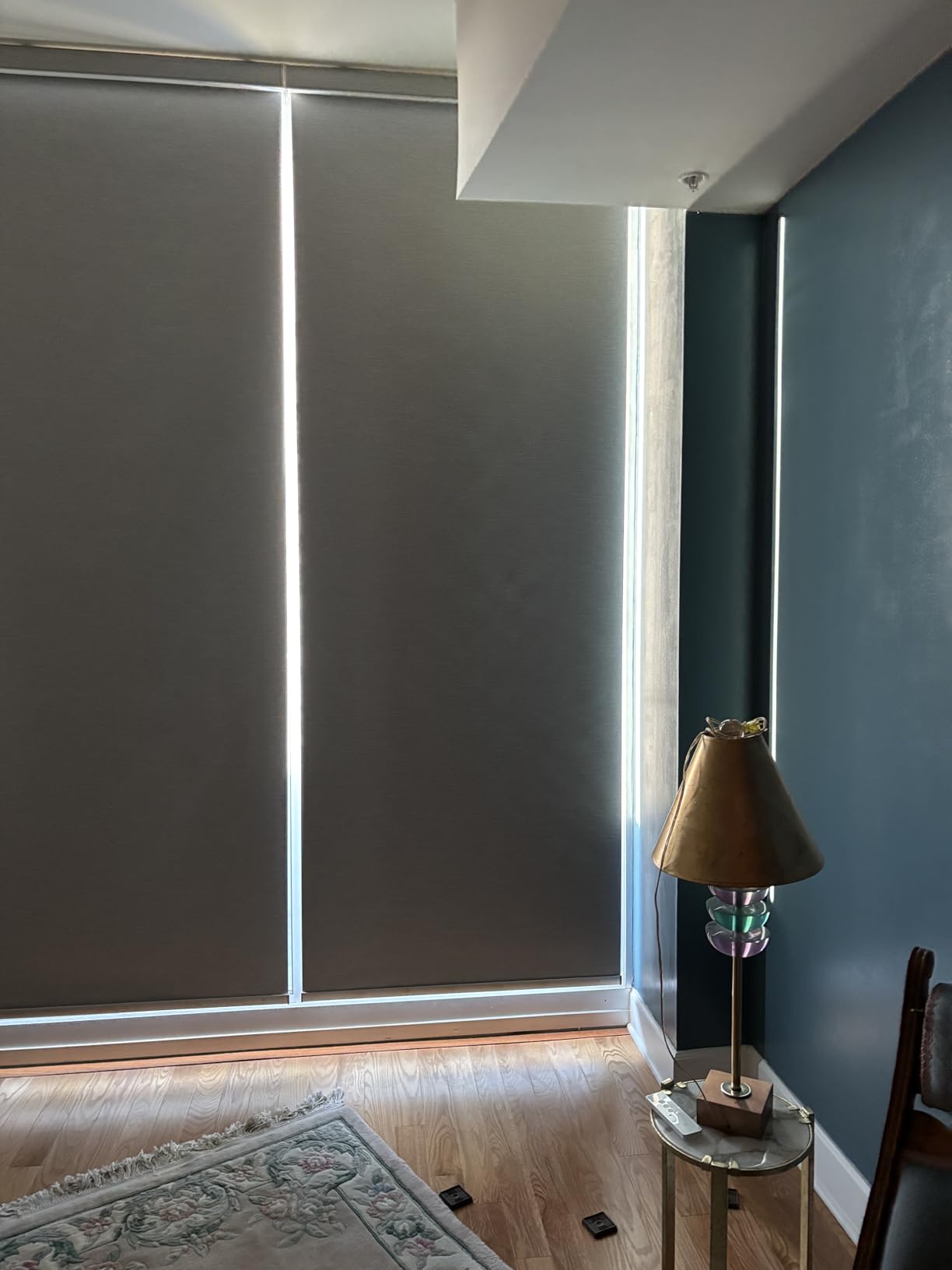 SmartWings Motorized Smart Blinds with Remote, Custom Automatic 100% Blackout Roller Shade Compatible with Alexa/Homekit/Google, Electric Smart Blinds for Indoor Windows, Multi-Color Samples customer photo 1