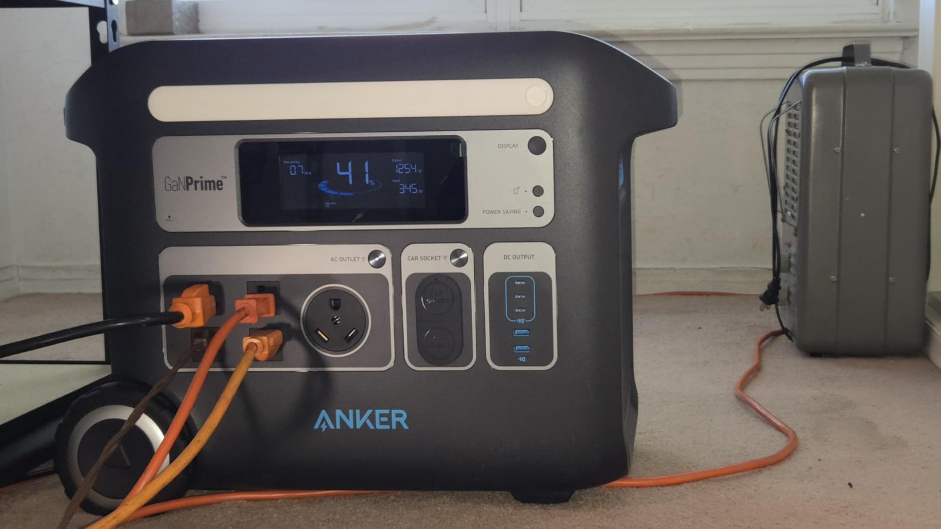 Anker SOLIX F2000 Portable Power Station, Powerhouse 767, 2400W Solar Generator, GaNPrime Battery Generators for Home Use, LiFePO4 Power Station - Customer Photo 1