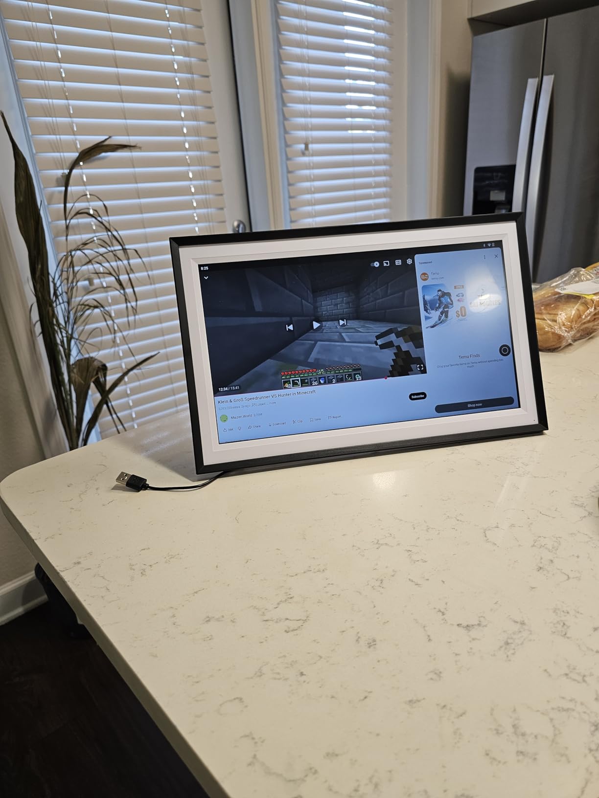 All-in-one Smart Display Built-in Li-Battery|Google Digital Calendar,Picture Frame with Anti-Glare Touchscreen,Voice Assistant,Homehub|Wall-Mount or Desktop|Speakers|No Subscription(10.1-Inch Black) Customer Review All-in-one Smart Display Built-in Li-Battery|Google Digital Calendar,Picture Frame with Anti-Glare Touchscreen,Voice Assistant,Homehub|Wall-Mount or Desktop|Speakers|No Subscription(10.1-Inch Black) - Customer Photo 1