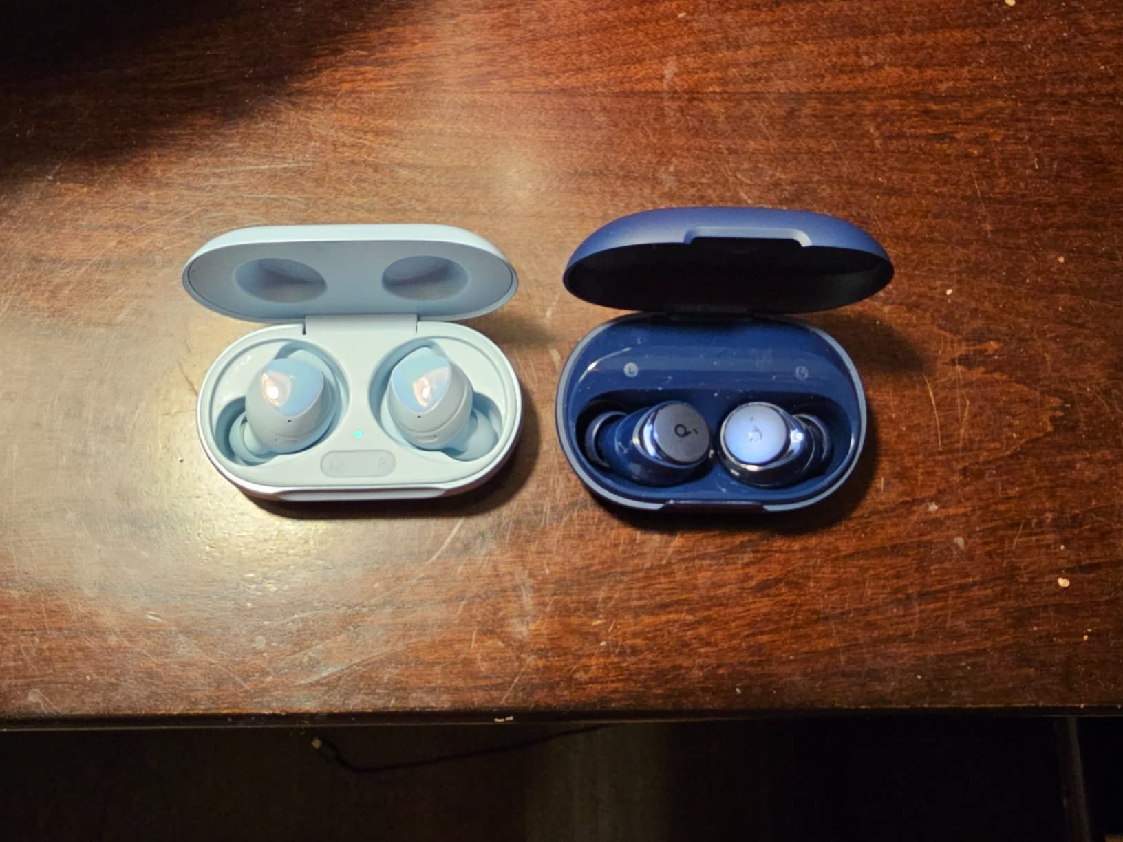 Space A40 Adaptive Active Noise Cancelling Wireless Earbuds, Reduce Noise by Up to 98%, Ultra Long 50H Playtime, 10H Single Playtime, Hi-Res Sound, Comfortable Fit, Wireless Charge customer photo 2