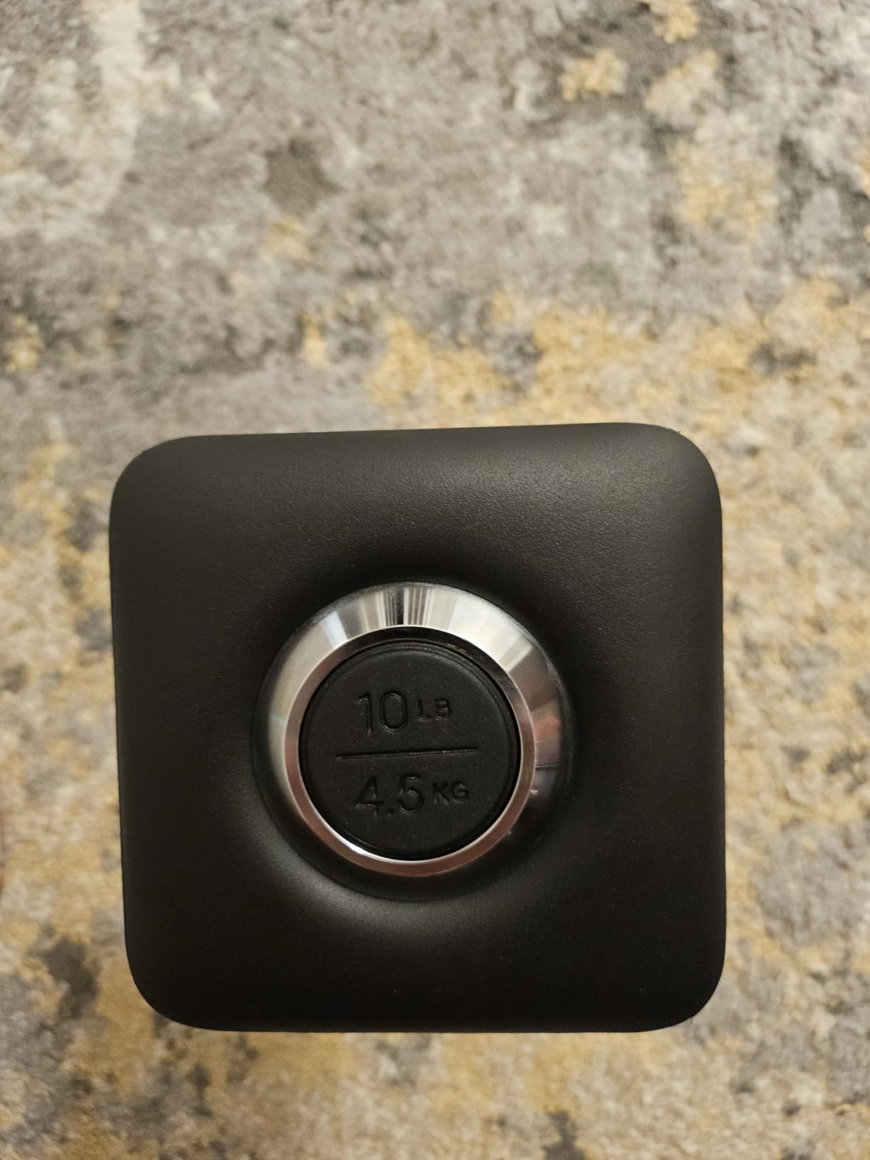 Peloton Dumbbells | Ergonomically Designed Pair of Cast Iron Weights with Urethane Coating and Non-Slip Grip, Available in Set of Two Customer Review Peloton Dumbbells | Ergonomically Designed Pair of Cast Iron Weights with Urethane Coating and Non-Slip Grip, Available in Set of Two - Customer Photo 1