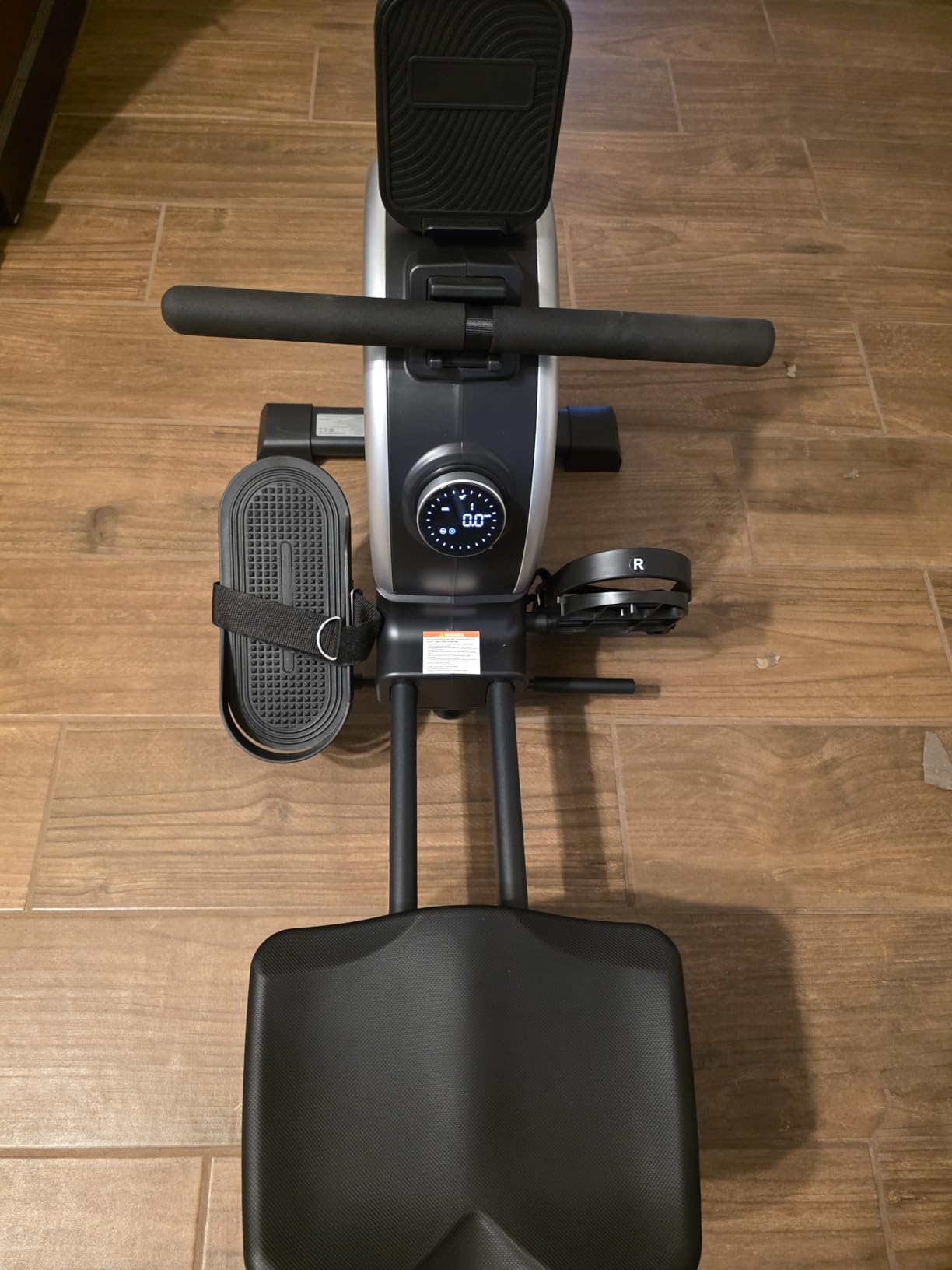 MERACH Rowing Machines for Home, Magnetic Rowing Machine with 16 Levels, Rower Machine of Quiet Resistance, Dual Slide Rail with Max 350lbs Weight Capacity, App Compatible - Customer Photo 2