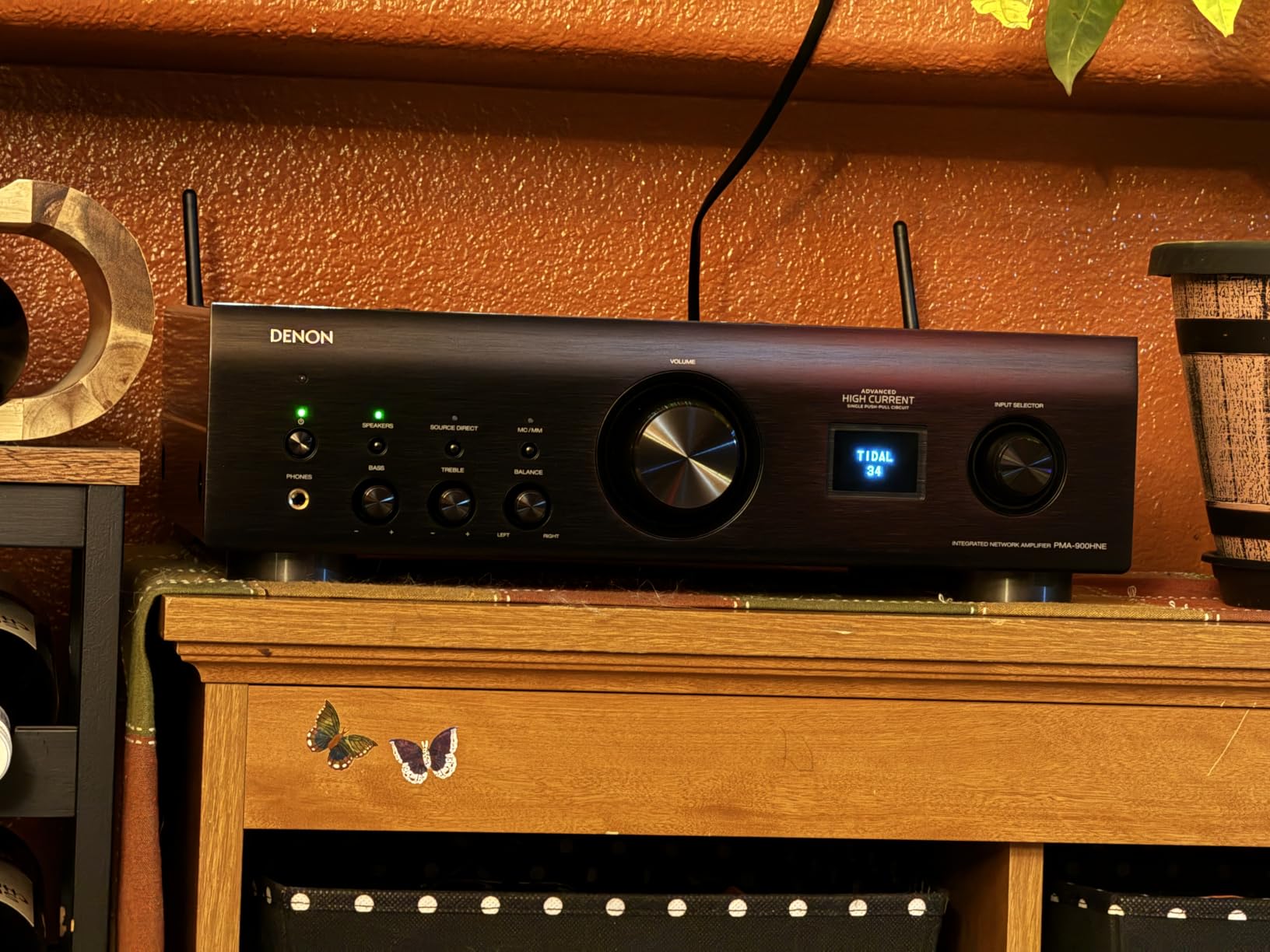 Denon PMA-900HNE Integrated Stereo Amplifier 85Wx2, Advanced High Current Circuit, Built-in HEOS, Bluetooth & AirPlay 2, Amazon Alexa, MC/MM Phono Equalizer, Hi-Res Certified, Home Amplifier Customer Review Denon PMA-900HNE Integrated Stereo Amplifier 85Wx2, Advanced High Current Circuit, Built-in HEOS, Bluetooth & AirPlay 2, Amazon Alexa, MC/MM Phono Equalizer, Hi-Res Certified, Home Amplifier - Customer Photo 2