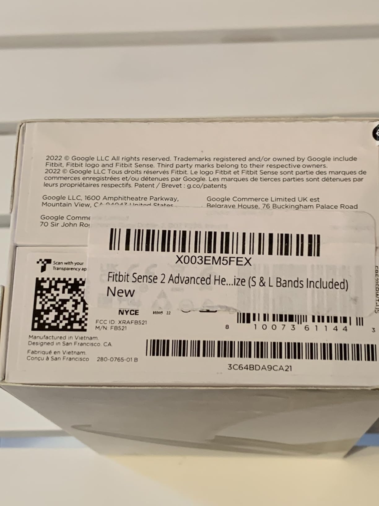 Fitbit Sense 2 Advanced Health and Fitness Smartwatch with Tools to Manage Stress and Sleep, ECG App, SpO2, 24/7 Heart Rate and GPS, Blue Mist/Pale Gold, One Size (S & L Bands Included) Customer Review Fitbit Sense 2 Advanced Health and Fitness Smartwatch with Tools to Manage Stress and Sleep, ECG App, SpO2, 24/7 Heart Rate and GPS, Blue Mist/Pale Gold, One Size (S & L Bands Included) - Customer Photo 2