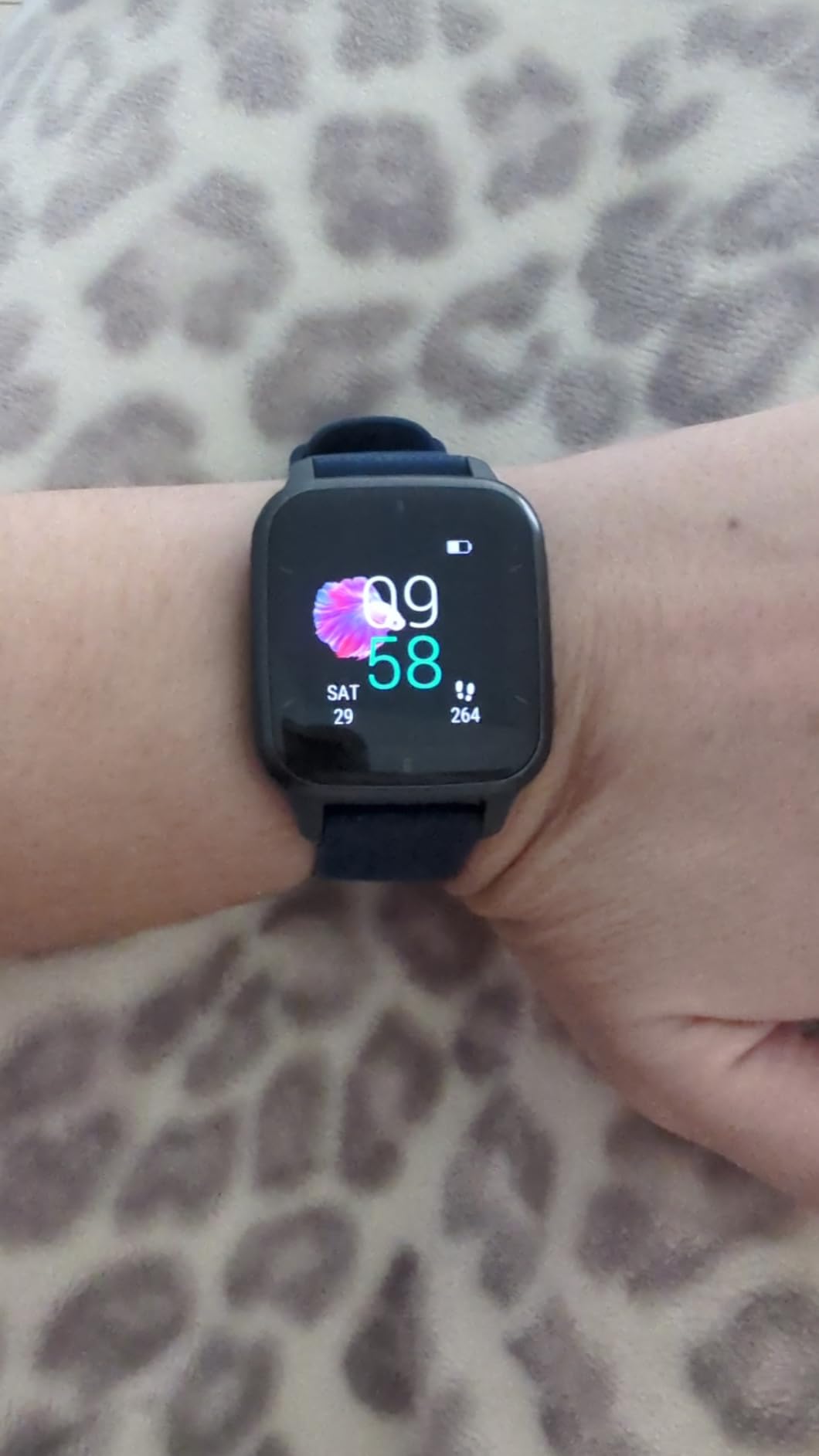 Garmin Venu Sq 2 GPS Smartwatch, All-Day Health Monitoring, Long-Lasting Battery Life, AMOLED Display, Slate and Shadow Gray Customer Review Garmin Venu Sq 2 GPS Smartwatch, All-Day Health Monitoring, Long-Lasting Battery Life, AMOLED Display, Slate and Shadow Gray - Customer Photo 1