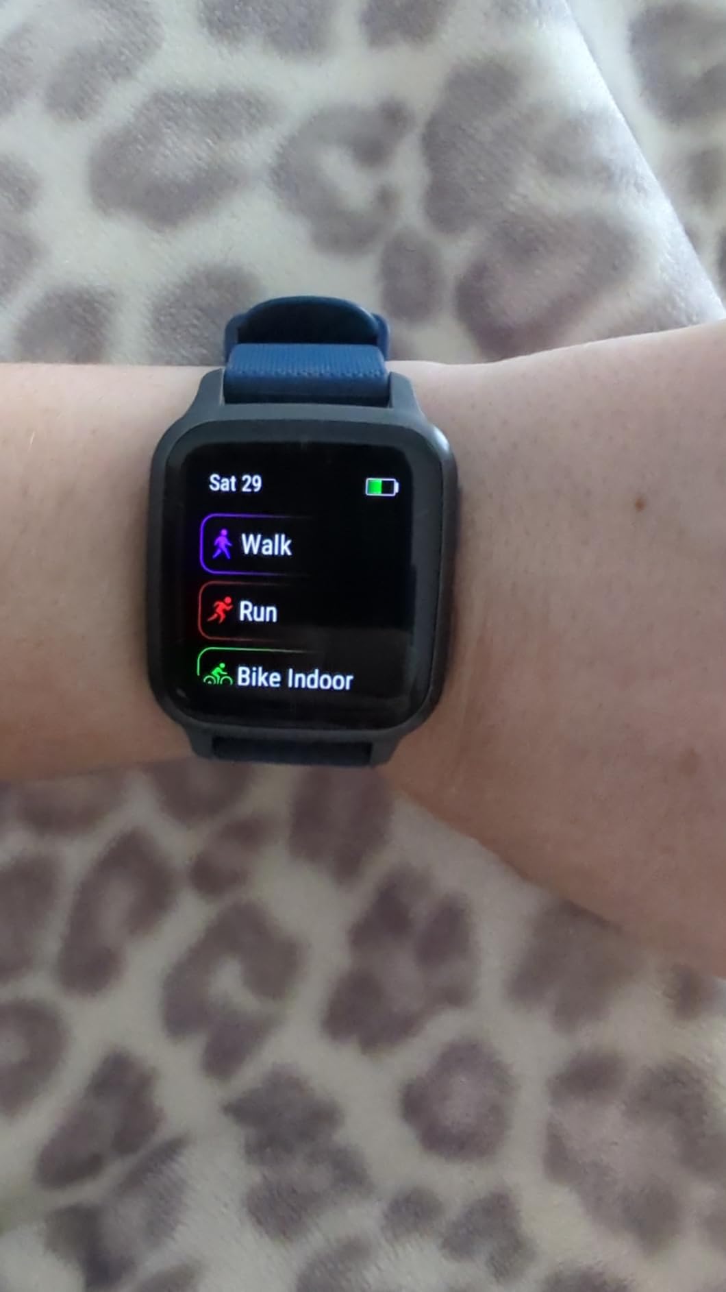 Garmin Venu® Sq 2 GPS Smartwatch, All-Day Health Monitoring, Long-Lasting Battery Life, AMOLED Display, Slate and Shadow Gray - Customer Photo 2