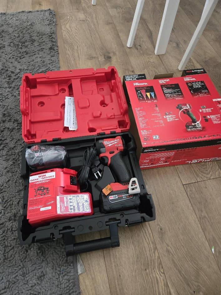 Milwaukee Electric M18 Fuel 1/4 HEX Impact Driver KIT Customer Review Milwaukee Electric M18 Fuel 1/4 HEX Impact Driver KIT - Customer Photo 2