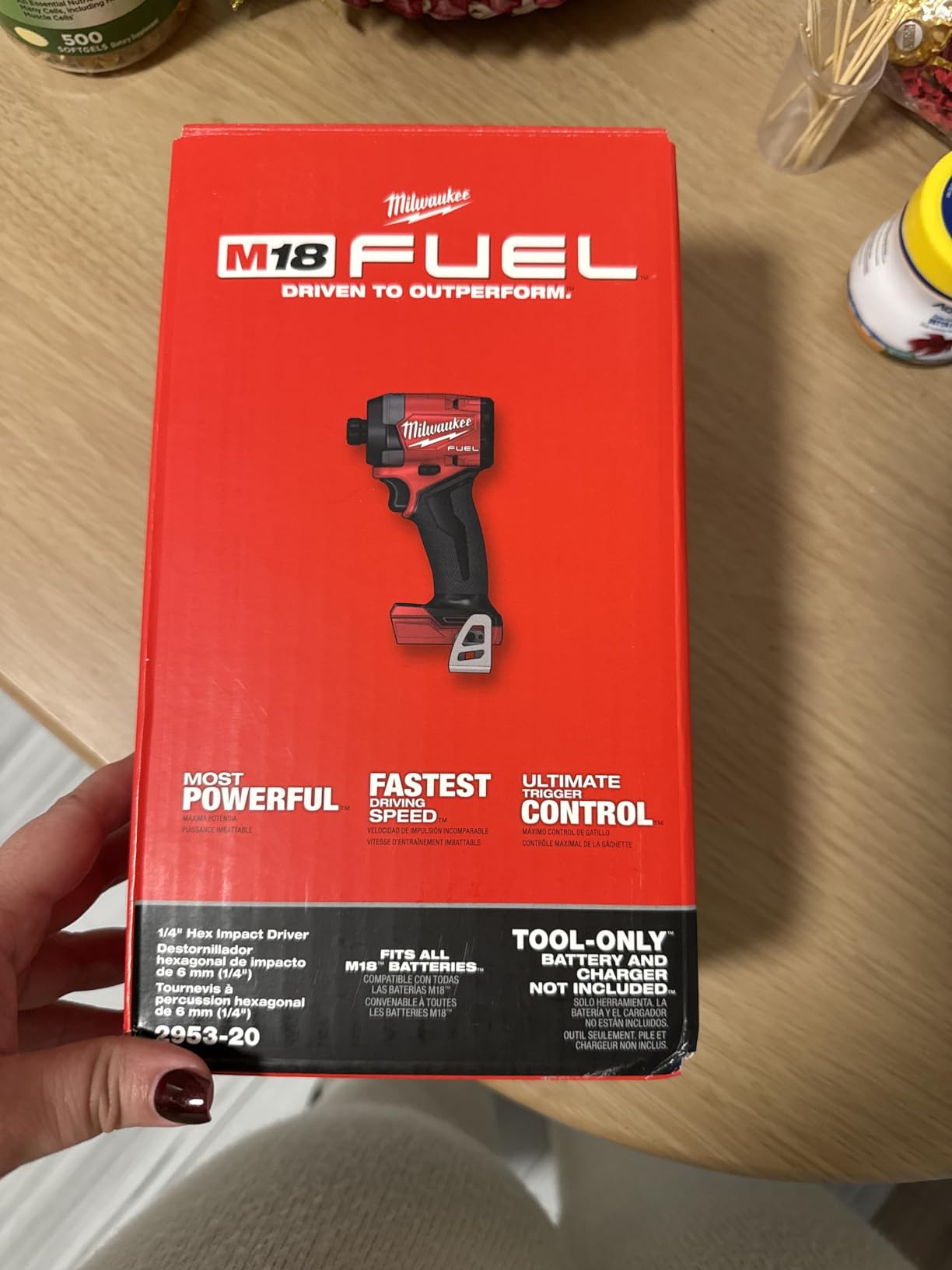 Milwaukee Electric - M18 Fuel. 1/4 HEX Impact Driver customer photo 1