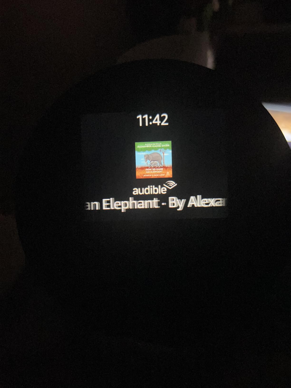 Amazon Echo Spot (newest model), Great for nightstands, offices and kitchens, Smart alarm clock with Alexa+ Early Access, Black - Customer Photo 1