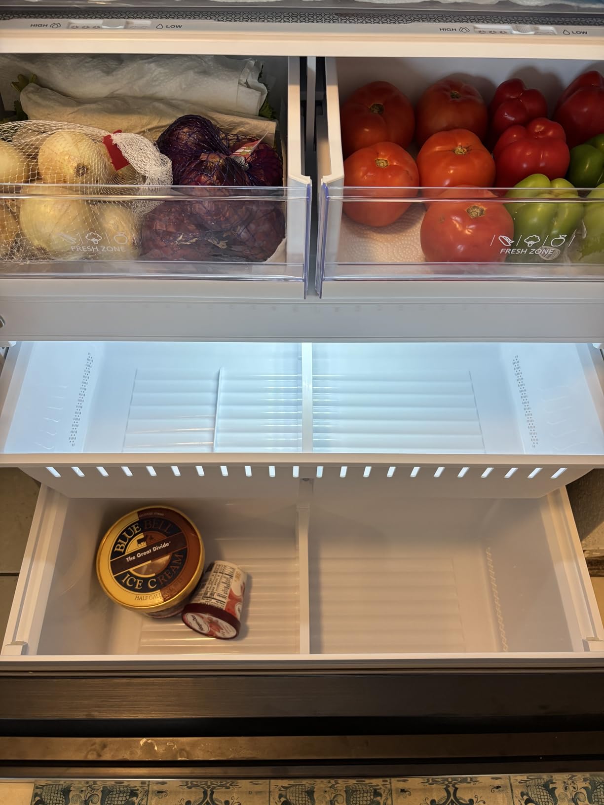 Hamilton Beach HBF2067 French Door Full Size Refrigerator with Freezer Drawer, 20.3 cu ft, Stainless Steel Customer Review Hamilton Beach HBF2067 French Door Full Size Refrigerator with Freezer Drawer, 20.3 cu ft, Stainless Steel - Customer Photo 1