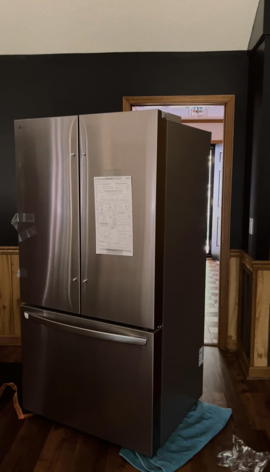 LG LRFLC2706S 27 Cu. Ft. French Door Smart Refrigerator in Stainless Steel Customer Review LG LRFLC2706S 27 Cu. Ft. French Door Smart Refrigerator in Stainless Steel - Customer Photo 1