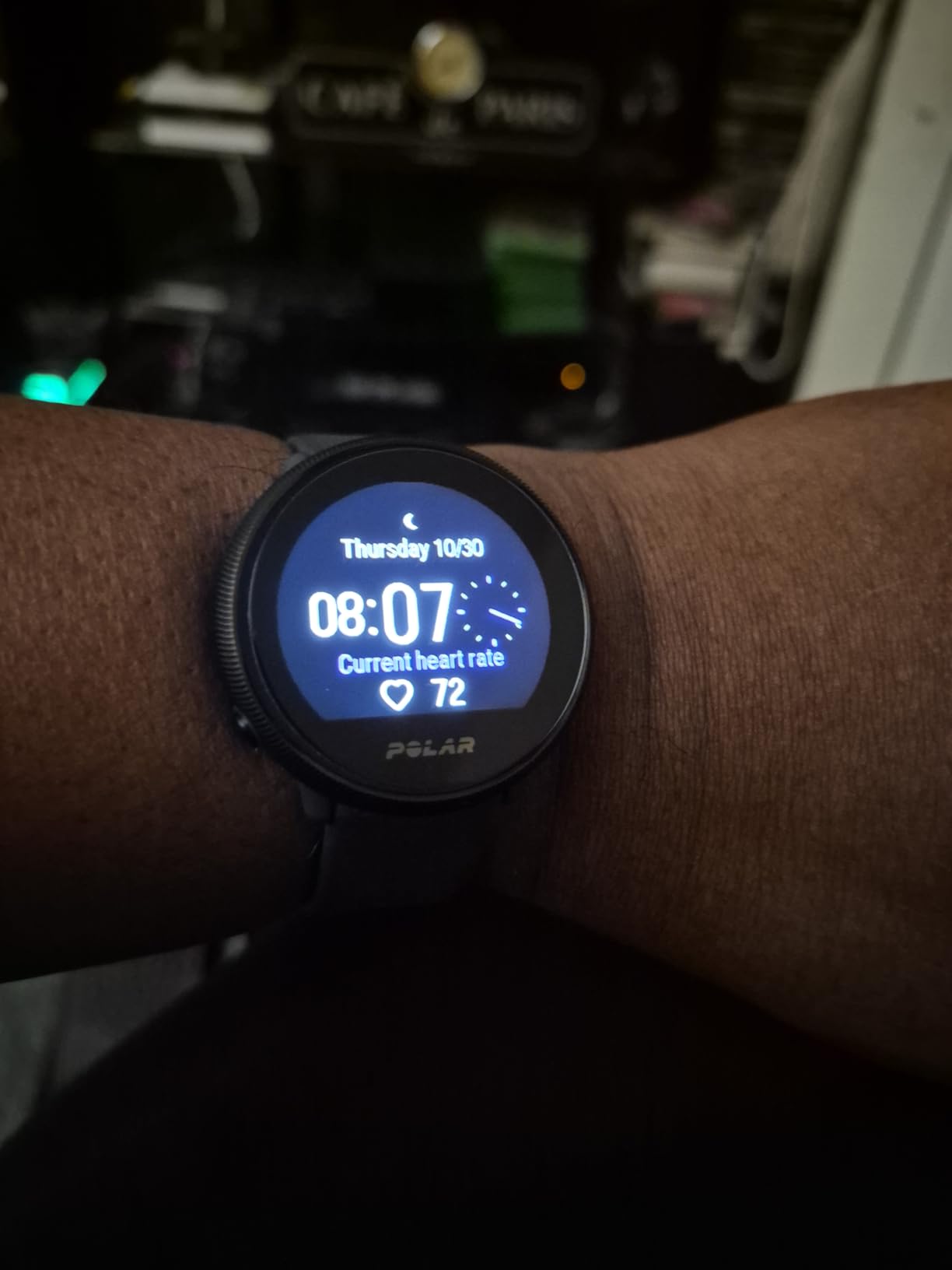 POLAR Ignite 3 Series Fitness Tracking Smartwatch with AMOLED Display, GPS, Heart Rate Monitoring, Sleep Analysis, and Real-Time Voice Guidance; S-L, for Men or Women, Night Black Customer Review POLAR Ignite 3 Series Fitness Tracking Smartwatch with AMOLED Display, GPS, Heart Rate Monitoring, Sleep Analysis, and Real-Time Voice Guidance; S-L, for Men or Women, Night Black - Customer Photo 1