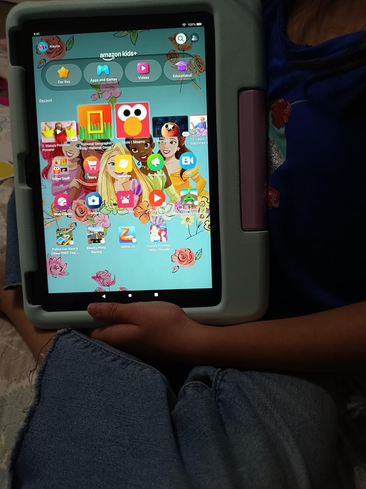 Fire HD 10 Kids tablet (newest model) ages 3-7 | Bright 10.1