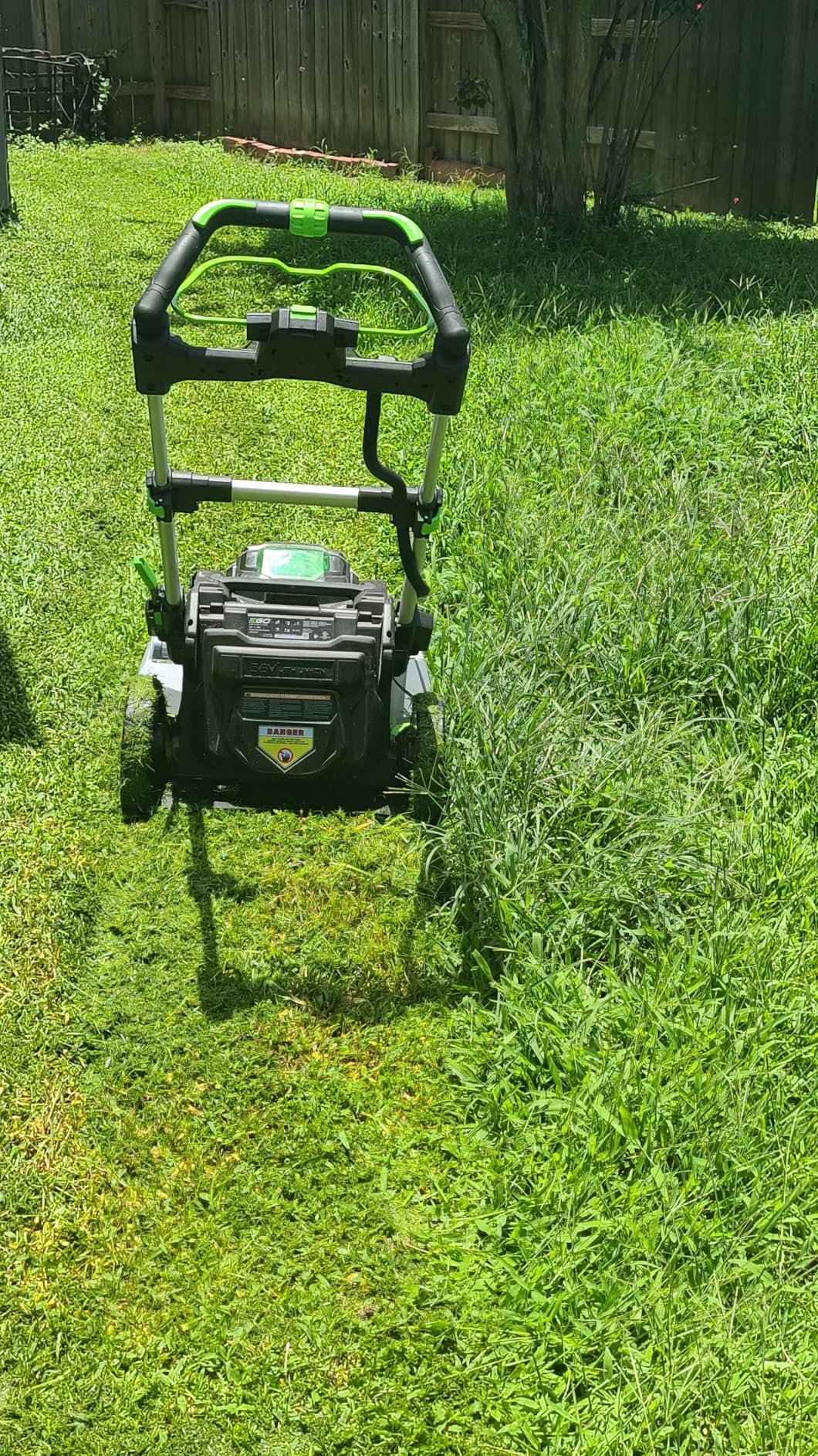 EGO POWER+ Electric Lawn Mower, Self-Propelled Cordless, Includes 56V 6.0Ah Battery And 320W Charger - LM2114SP - Customer Photo 1