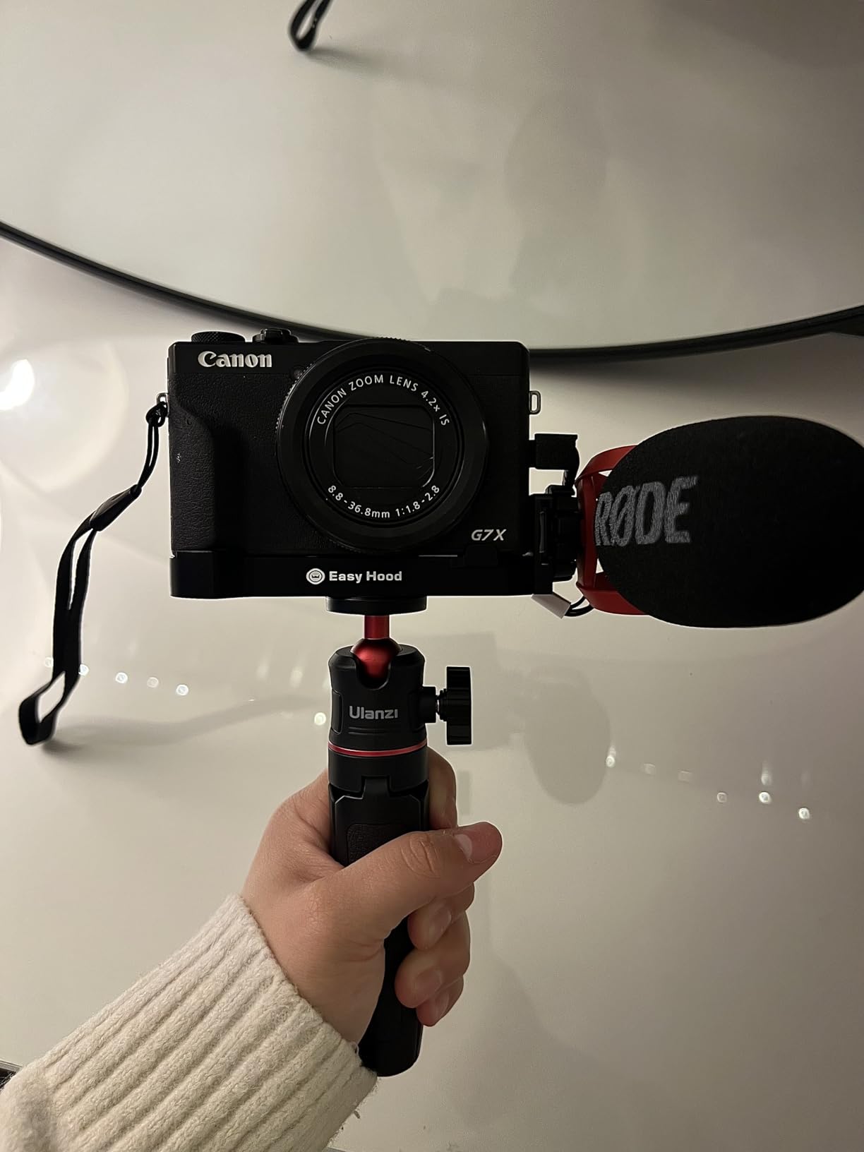 Rode VideoMicro II Ultra-Compact On-Camera Shotgun Microphone for Recording Audio with a Camera or Mobile Device - Customer Photo 1