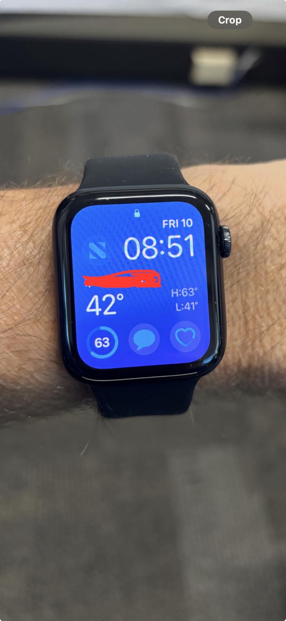 Apple Watch SE (2nd Gen) (GPS + Cellular, 44mm) - Midnight Aluminum Case with Midnight Sport Band, M/L (Renewed) Customer Review Apple Watch SE (2nd Gen) (GPS + Cellular, 44mm) - Midnight Aluminum Case with Midnight Sport Band, M/L (Renewed) - Customer Photo 1