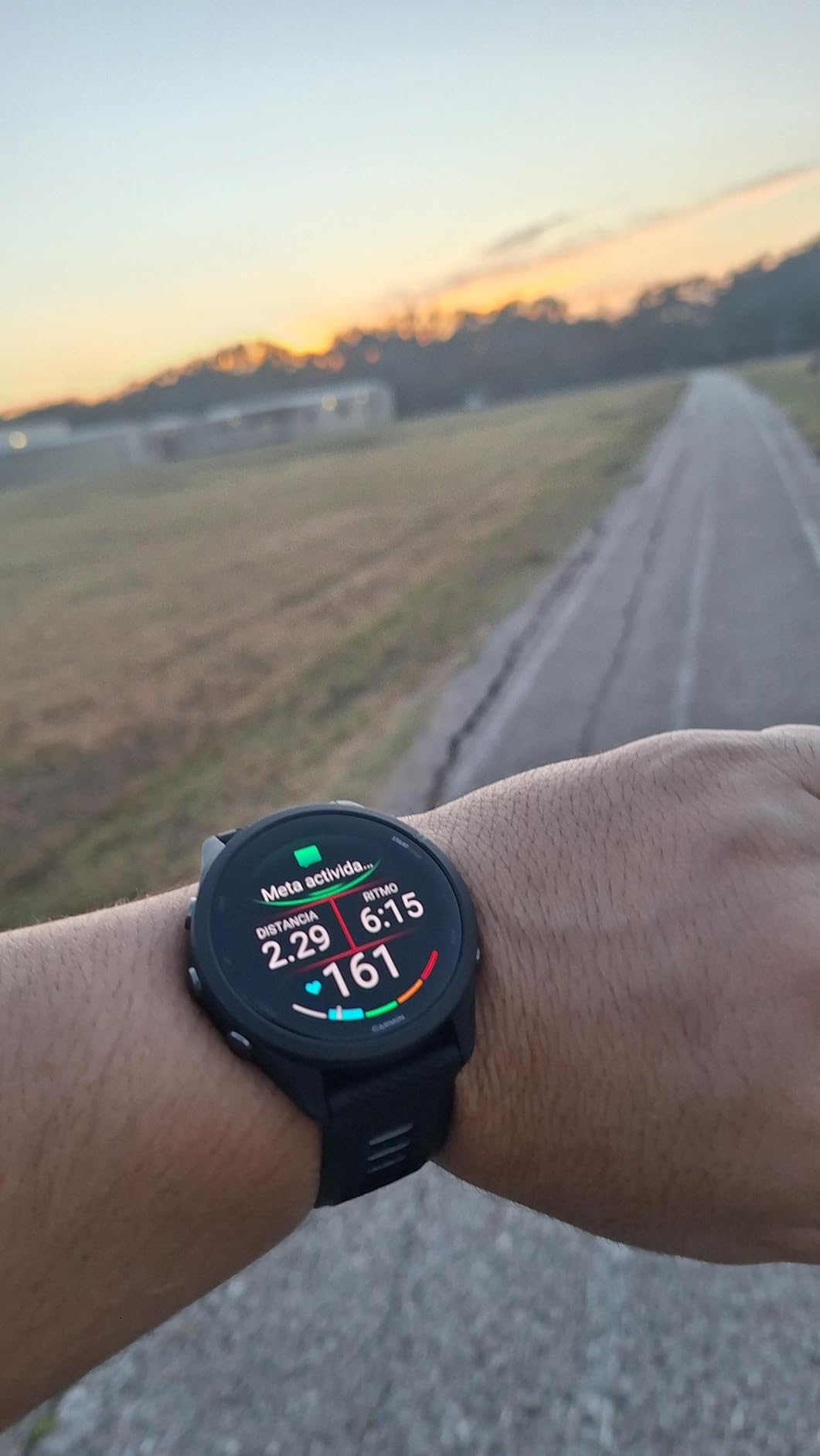 Garmin Forerunner 265S Running Smartwatch, Colorful AMOLED Display, Training Metrics and Recovery Insights, Black and Amp Yellow - Customer Photo 2