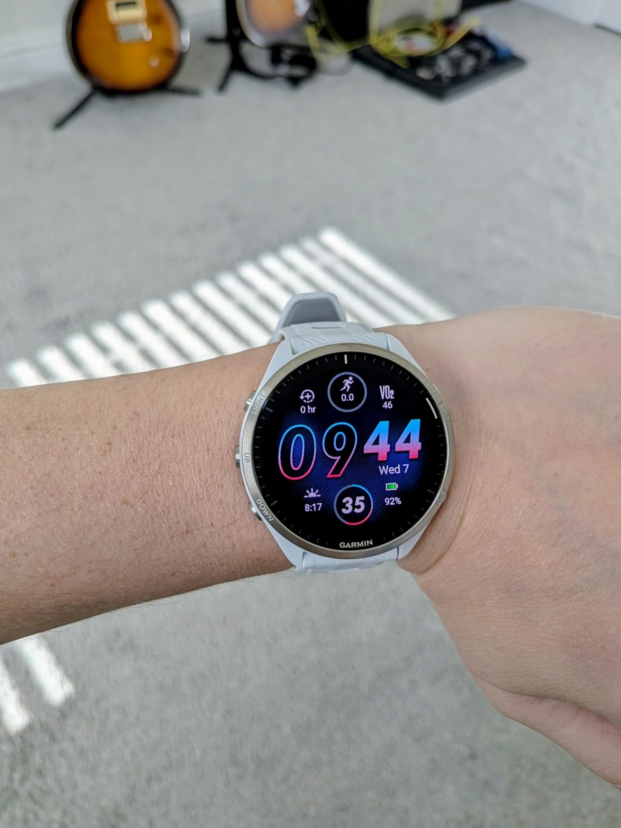 Forerunner 965 Running Smartwatch, Colorful AMOLED Display, Training Metrics and Recovery Insights, Black and Powder Gray customer photo 2