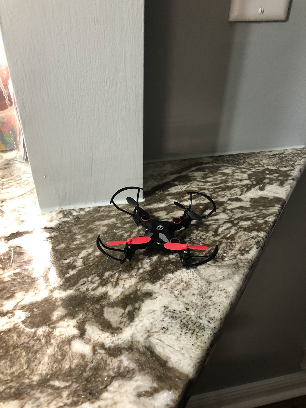 Holy Stone HS190 Foldable Mini Drone for Kids Beginners, RC Nano Quadcopter with Altitude Hold, 3D Flips, High Speeds Rotation, Headless Mode, Throw to Go, One Key Return, Great Gift Toys for Boys and Girls, Blue Customer Review Holy Stone HS190 Foldable Mini Drone for Kids Beginners, RC Nano Quadcopter with Altitude Hold, 3D Flips, High Speeds Rotation, Headless Mode, Throw to Go, One Key Return, Great Gift Toys for Boys and Girls, Blue - Customer Photo 2