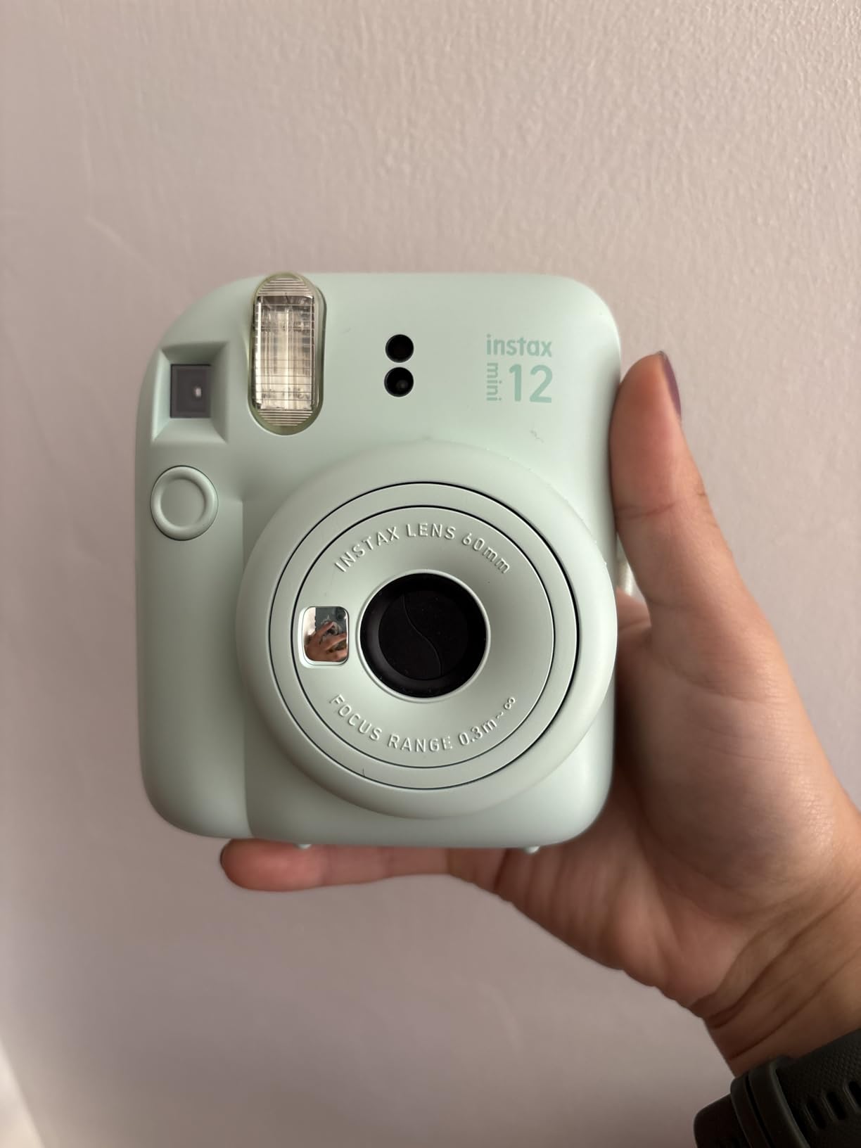 Fujifilm Instax Mini 12 Instant Film Camera, Clay White - Customer Photo 3