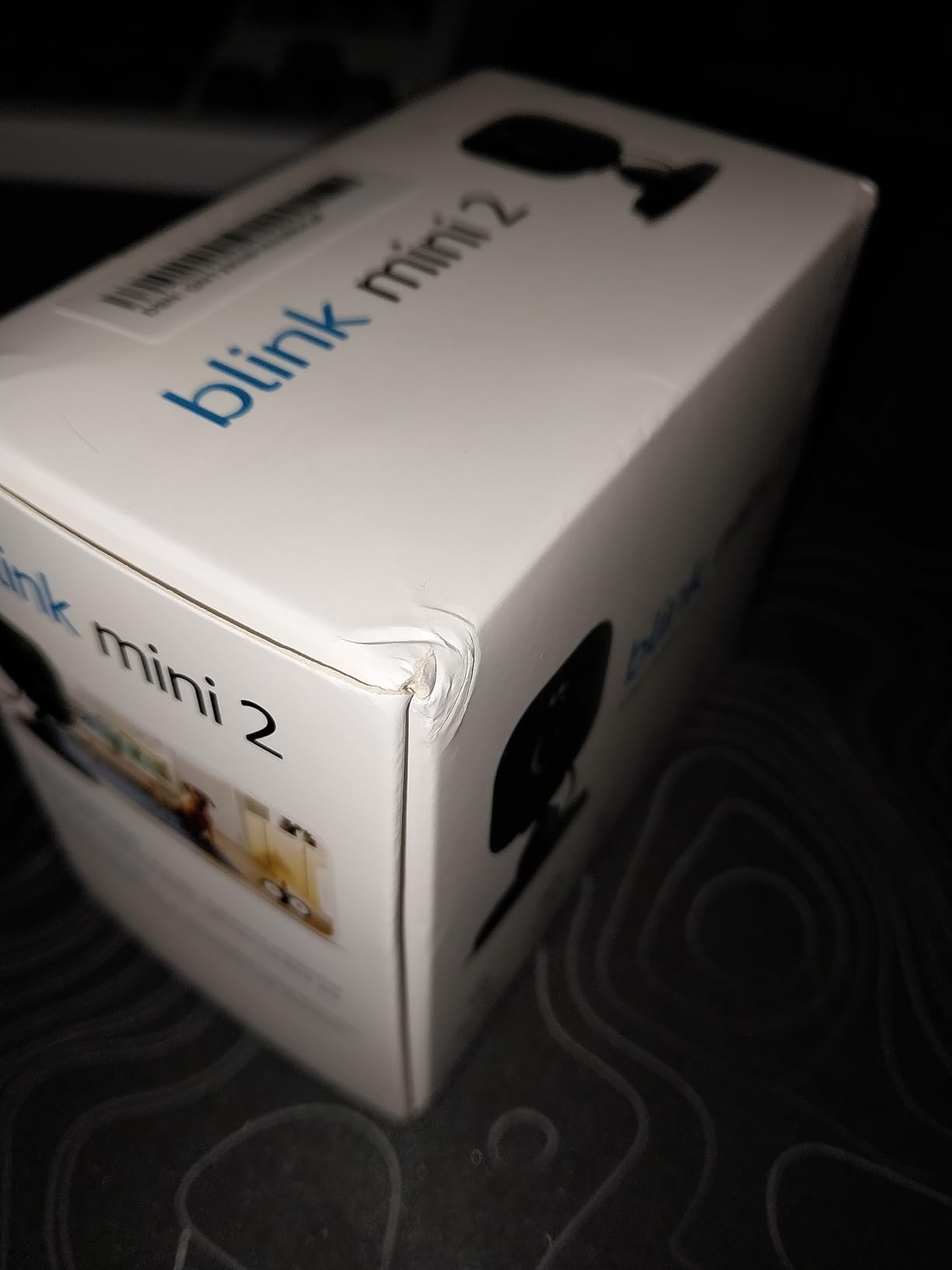 Blink Mini 2 — Home Security & Pet Camera with HD video, color night view, motion detection, two-way audio, and built-in spotlight — 1 camera (White) - Customer Photo 2