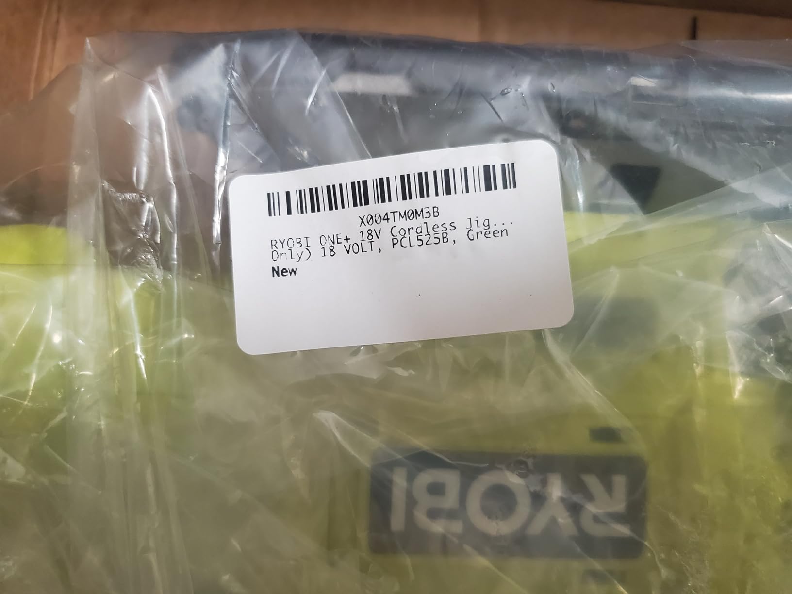 RYOBI ONE+ 18V Cordless Jig Saw (Tool Only) 18 VOLT, PCL525B, Green - Customer Photo 1
