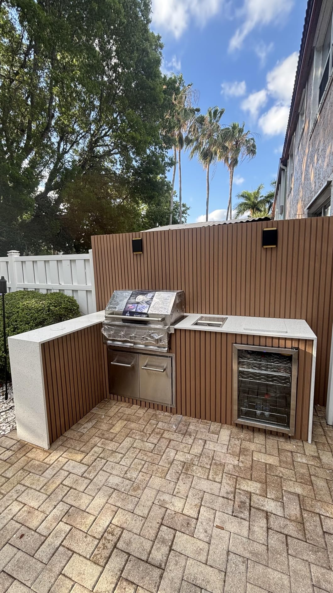 Spire Premium 5 Burner Built In Gas Grill Island Head, Stainless Steel 30 Inch Propane Grill with Rear Burner, 63,000 BTUs, 750 SQ In Racks, Dual Fuel Compatibility - 740-0788P - Customer Photo 1