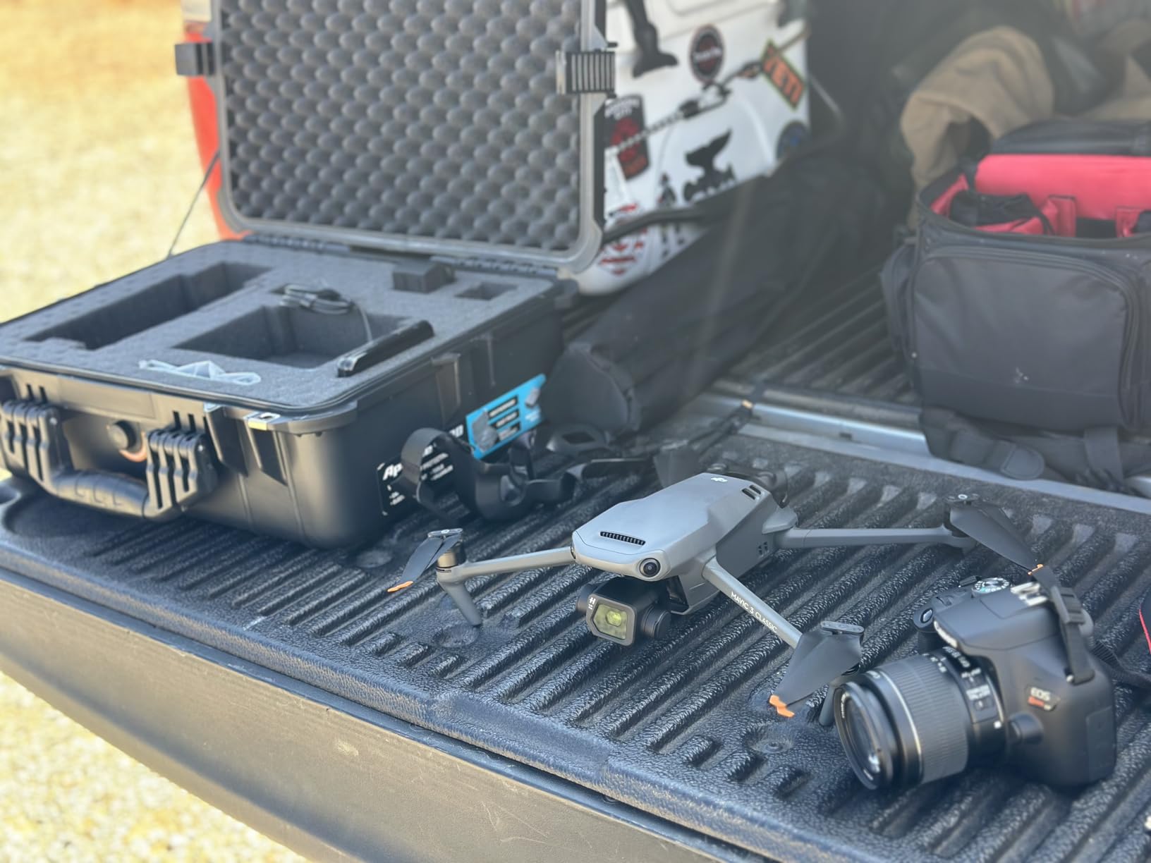 DJI Mavic 3 Pro with RC, Flagship Triple-Camera Drone with 4/3 CMOS Hasselblad 4K Camera, 43-Min Flight Time, 15km HD Video Transmission, FAA Remote ID Compliant - Customer Photo 1
