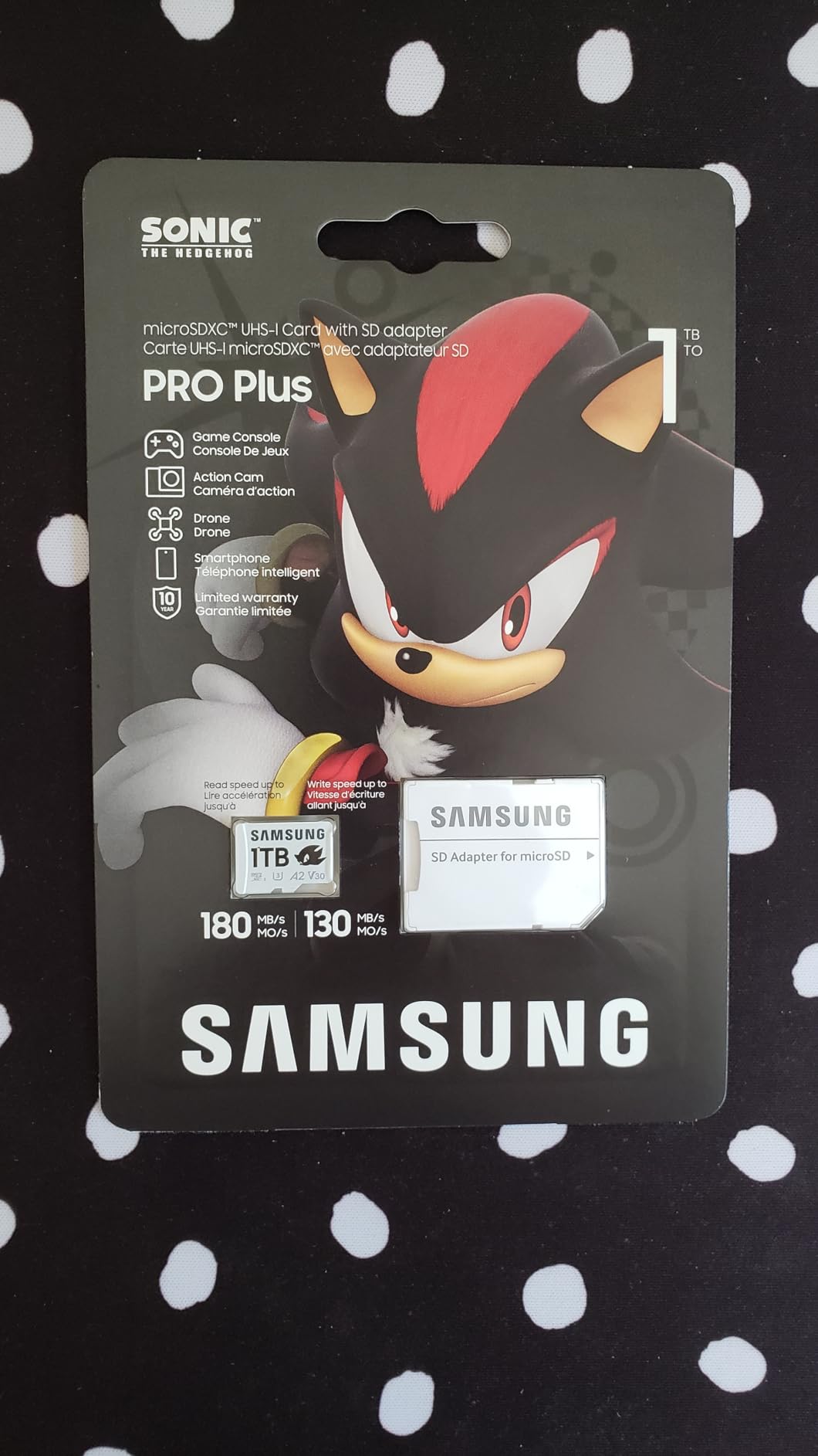Samsung PRO Plus microSD Memory Card + Adapter, 512GB microSDXC, Up to 180 MB/s, Full HD & 4K UHD, UHS I, C10, U3, V30, A2, for Android Smartphones, Tablets, GoPRO, and DJI Drone MB-MD512SA/AM - Customer Photo 1
