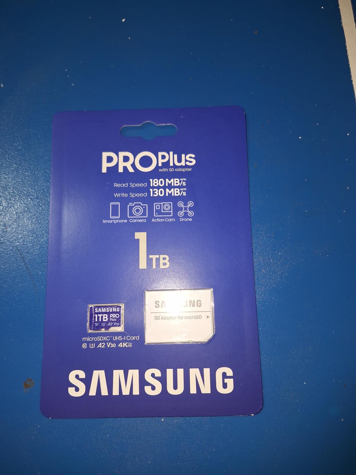 Samsung PRO Plus microSD Memory Card + Adapter, 512GB microSDXC, Up to 180 MB/s, Full HD & 4K UHD, UHS I, C10, U3, V30, A2, for Android Smartphones, Tablets, GoPRO, and DJI Drone MB-MD512SA/AM - Customer Photo 2