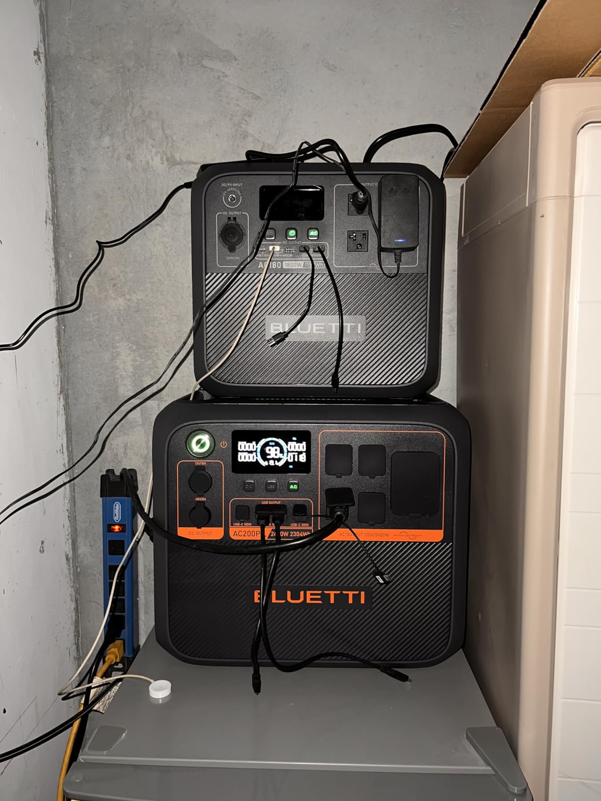 Bluetti Portable Power Station AC180, 1152Wh LiFePO4 Battery Backup w/ 2 1800W (2700W peak) AC Outlets, 0-80% in 45Min, Solar Generator for Camping, Off-grid, Power Outage customer photo 2