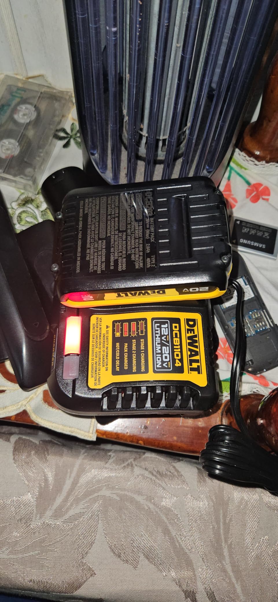DEWALT 20V MAX Cordless Drill and Impact Driver, Power Drill Brushless 2-Tool Power Tool Combo Kit, Includes 2 Batteries, Charger and Bag (DCK277D2) Customer Review DEWALT 20V MAX Cordless Drill and Impact Driver, Power Drill Brushless 2-Tool Power Tool Combo Kit, Includes 2 Batteries, Charger and Bag (DCK277D2) - Customer Photo 1