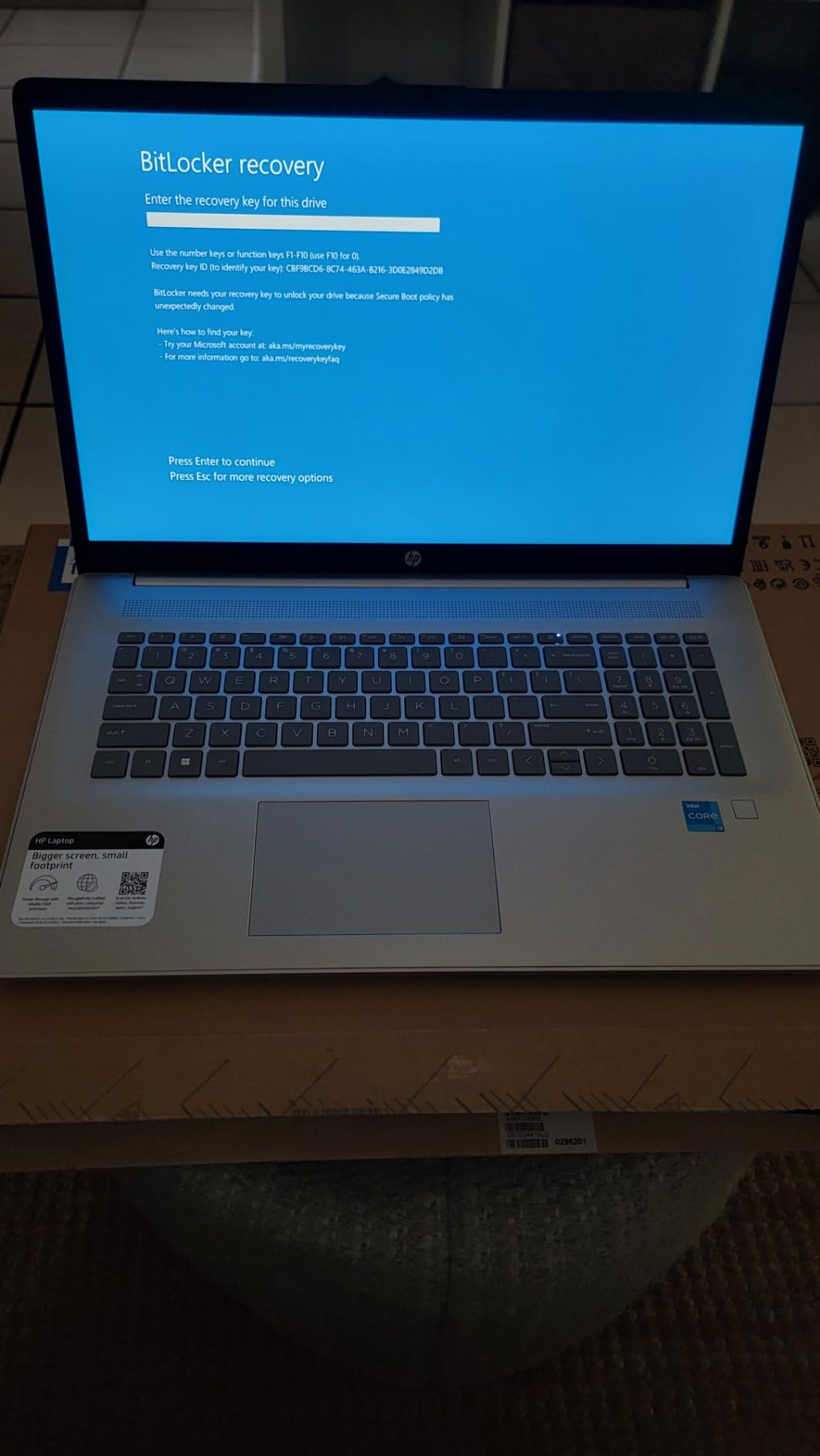 HP 17 Laptop, 17.3