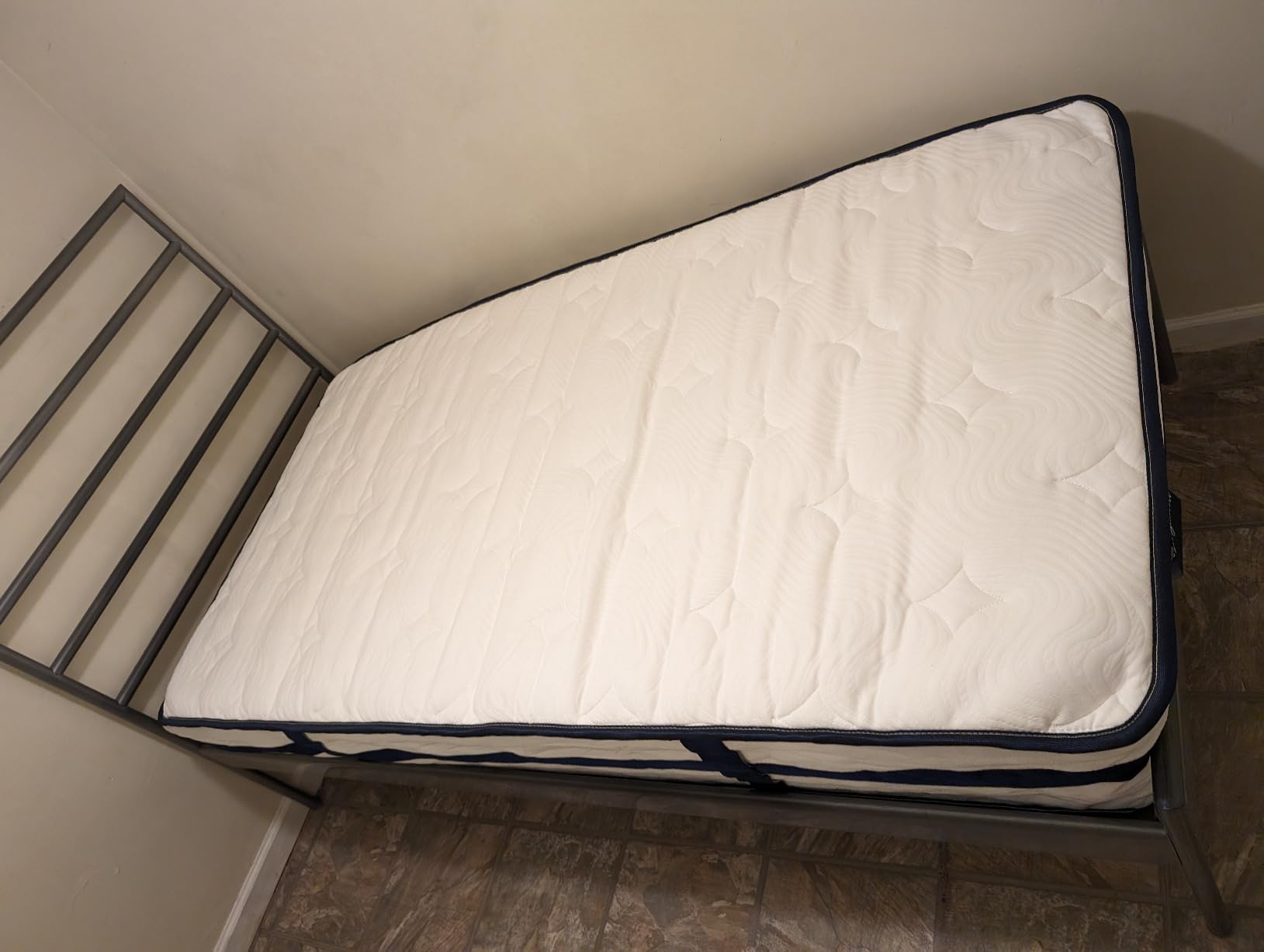 Twin XL Mattress 12 Inch-Hybrid Mattress in a Box-Individual Pocket Springs with Breathable Memory Foam College Dorm Room Essentials-Extra Long Twin Size Bed-Medium Firm Feel for Youth and Kids - Customer Photo 2