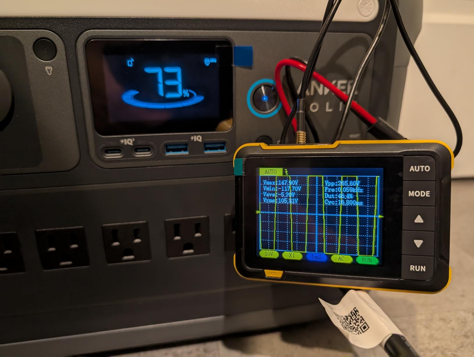 Anker SOLIX C1000 Portable Power Station, 1800W (Peak 2400W) Solar Generator, Full Charge in 58 Min, 1056wh LiFePO4 Battery for Home Backup, Power Outages, and Outdoor Camping (Optional Solar Panel) Customer Review Anker SOLIX C1000 Portable Power Station, 1800W (Peak 2400W) Solar Generator, Full Charge in 58 Min, 1056wh LiFePO4 Battery for Home Backup, Power Outages, and Outdoor Camping (Optional Solar Panel) - Customer Photo 4
