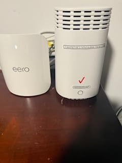 Amazon eero Pro 7 tri-band mesh Wi-Fi 7 router (newest model) - Supports internet plans up to 5 Gbps, Coverage up to 6,000 sq. ft., 3-pack Customer Review Amazon eero Pro 7 tri-band mesh Wi-Fi 7 router (newest model) - Supports internet plans up to 5 Gbps, Coverage up to 6,000 sq. ft., 3-pack - Customer Photo 1