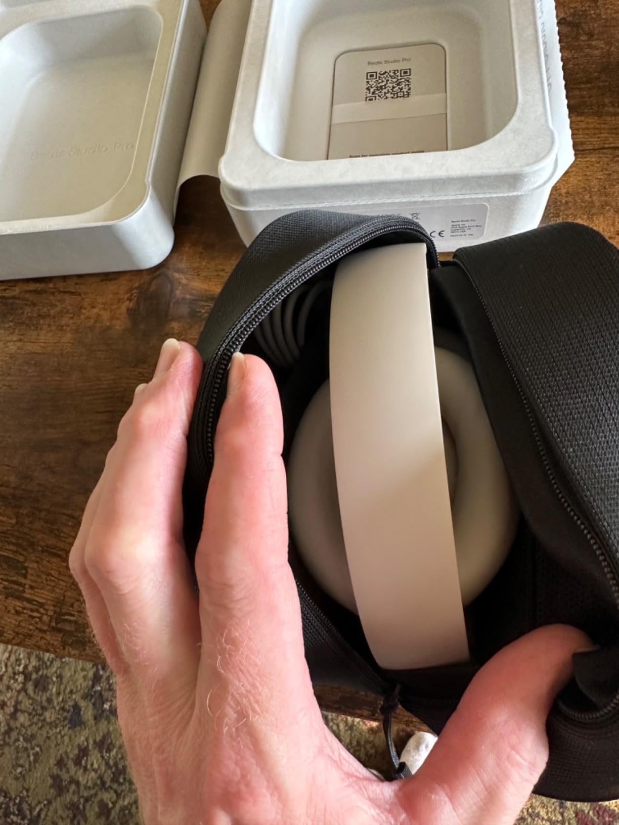 Beats Studio Pro-Premium Wireless Over-Ear Headphones- Up to 40-Hour Battery Life, Active Noise Cancelling, USB-C Lossless Audio, Apple & Android Compatible- Sandstone Customer Review Beats Studio Pro-Premium Wireless Over-Ear Headphones- Up to 40-Hour Battery Life, Active Noise Cancelling, USB-C Lossless Audio, Apple & Android Compatible- Sandstone - Customer Photo 1