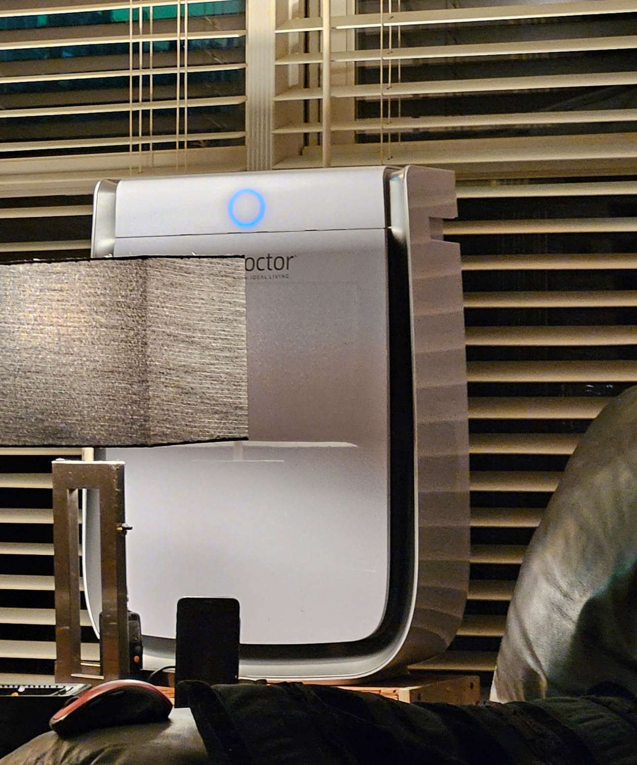 AIRDOCTOR AD3500 Air Purifier for Home and Large Rooms Up to 1260 sq. ft. 2x/hour | UltraHEPA, Carbon, VOC Filters and Air Quality Sensor. Captures Particles 100x Smaller Than HEPA Customer Review AIRDOCTOR AD3500 Air Purifier for Home and Large Rooms Up to 1260 sq. ft. 2x/hour | UltraHEPA, Carbon, VOC Filters and Air Quality Sensor. Captures Particles 100x Smaller Than HEPA - Customer Photo 2