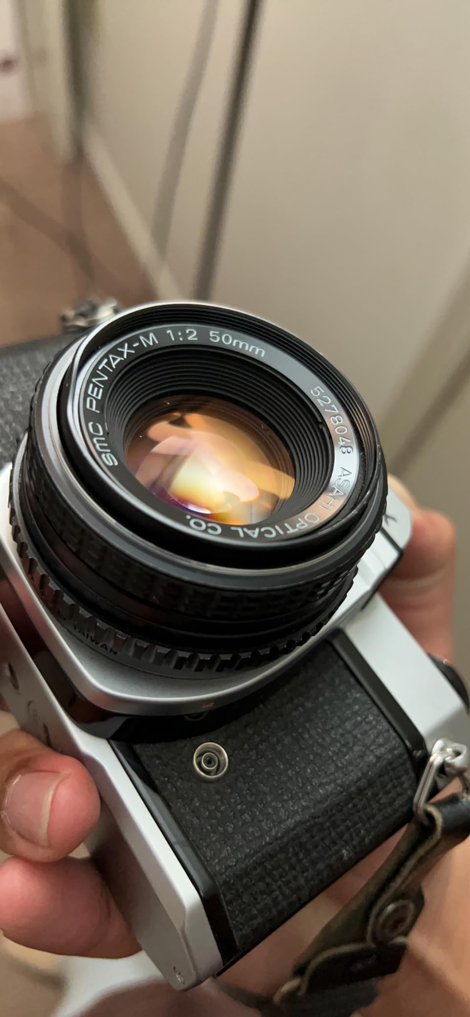 Pentax K1000 Manual Focus SLR Film Camera with Pentax 50mm Lens (Renewed) - Customer Photo 3