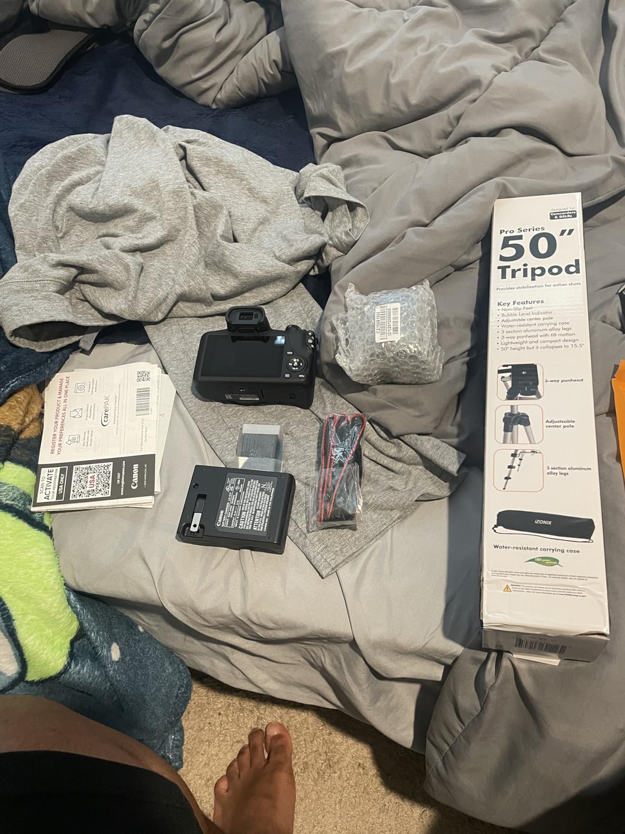 Canon EOS R100 Mirrorless Camera w/RF-S 18-45mm f/4.5-6.3 STM Lens + Wide Angle & Telephoto Lenses + 64GB Memory + 3pc Filter Kit + Case + Flash + Tripod Customer Review Canon EOS R100 Mirrorless Camera w/RF-S 18-45mm f/4.5-6.3 STM Lens + Wide Angle & Telephoto Lenses + 64GB Memory + 3pc Filter Kit + Case + Flash + Tripod - Customer Photo 2