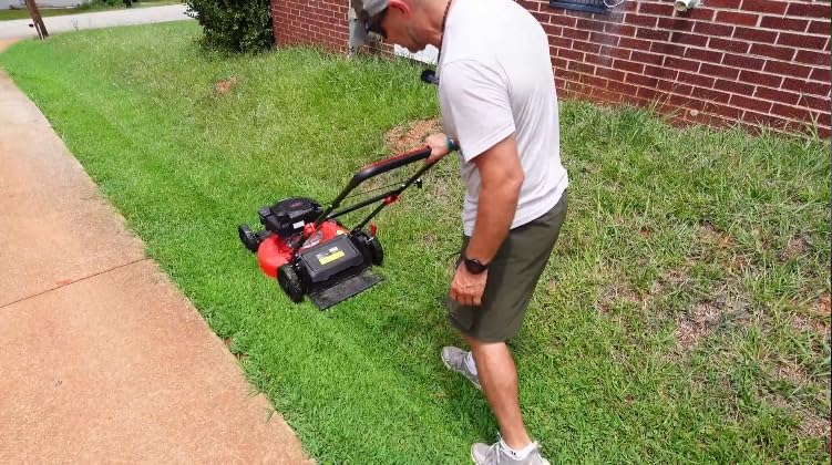 PowerSmart Gas Lawn Mower 21-Inch 144cc OHV Engine 2-in-1 Push Mower with Bagging Customer Review PowerSmart Gas Lawn Mower 21-Inch 144cc OHV Engine 2-in-1 Push Mower with Bagging - Customer Photo 1