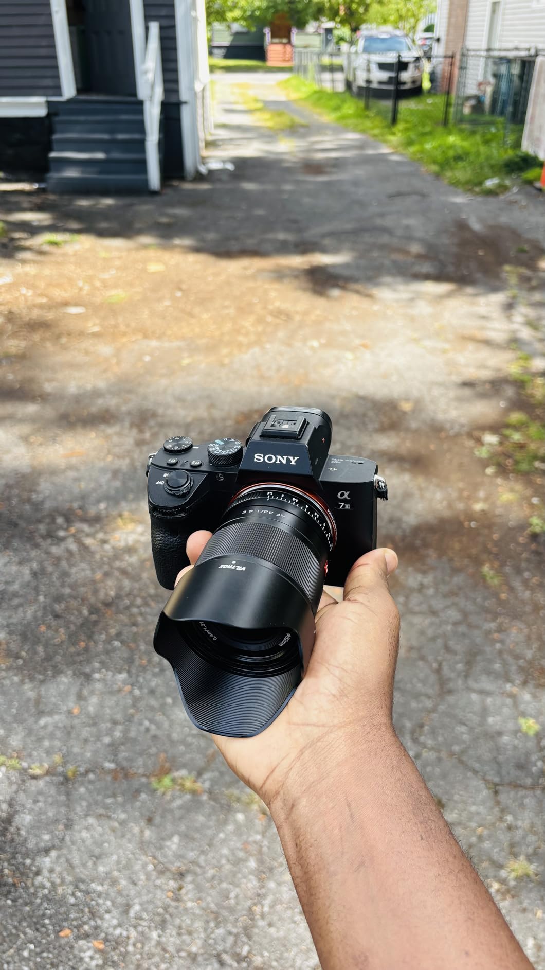 VILTROX 16mm F1.8 f/1.8 Pro Level FE Full Frame Wide Angle Autofocus Lens with LCD Screen Compatible with Sony E-Mount Mirrorless Cameras Alpha a7 a7II a7III a7R a7RII a7RIII a7RIV a7S a7SII a9 a7C - Customer Photo 1