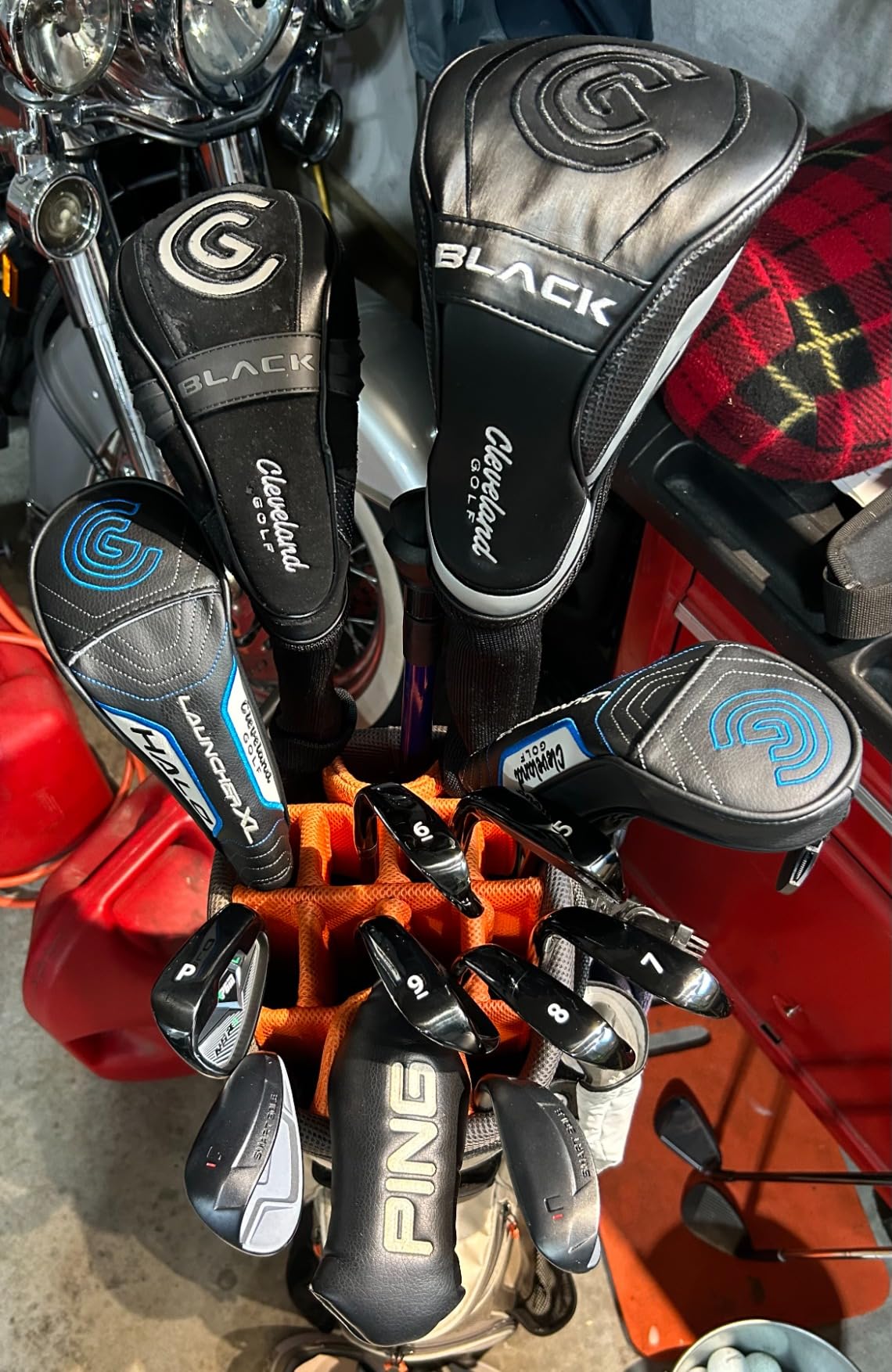 PGM Golf Clubs NSR III Irons Set (5, 6, 7, 8, 9, PW, S) with Graphite Shafts for Right-Handed Golfers – S/R Flex - Customer Photo 1